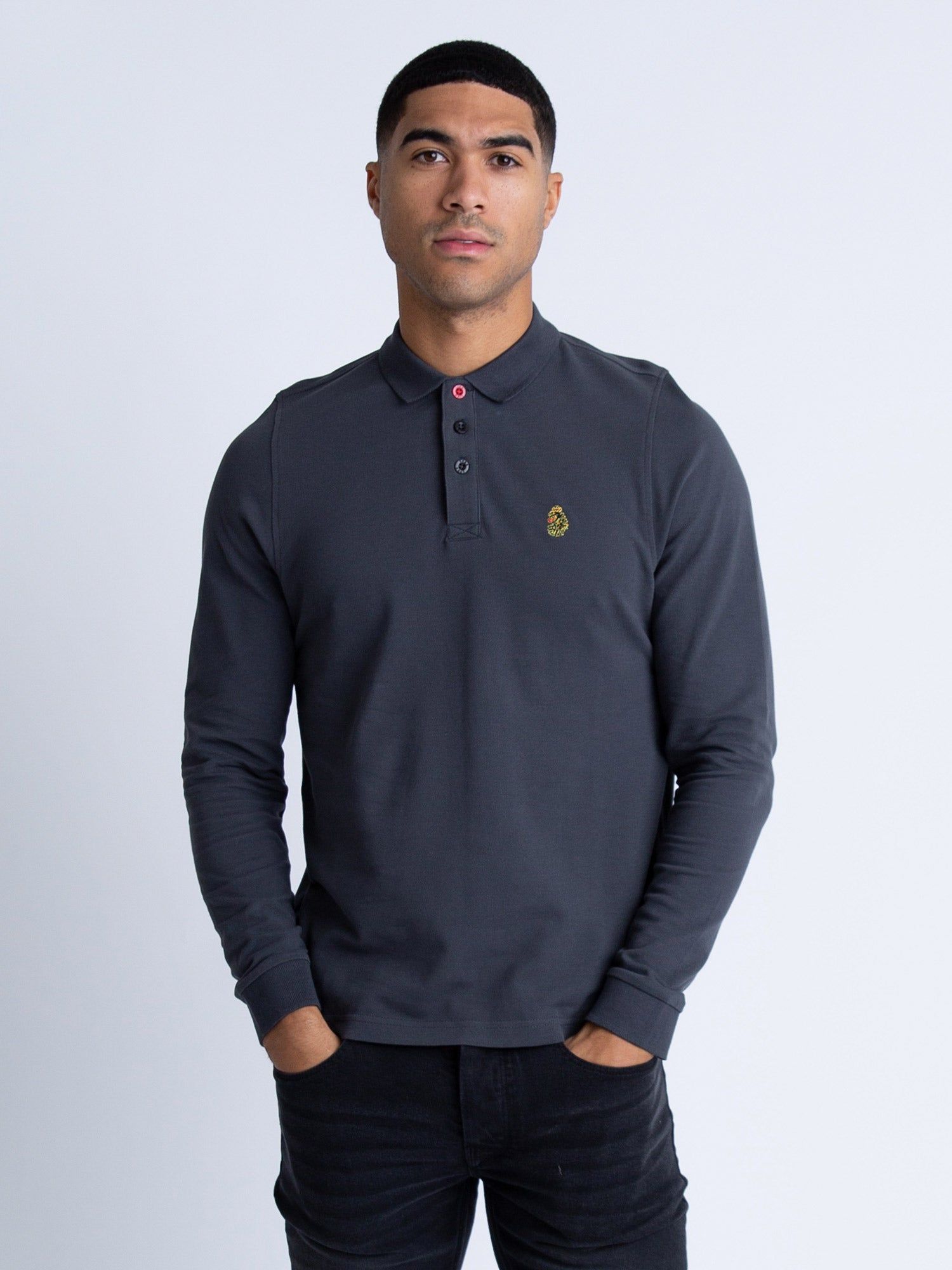 WILLIAMS CLASSIC PIQUE LONG SLEEVE POLO sold by Luke 1977 product image thumbnail 2