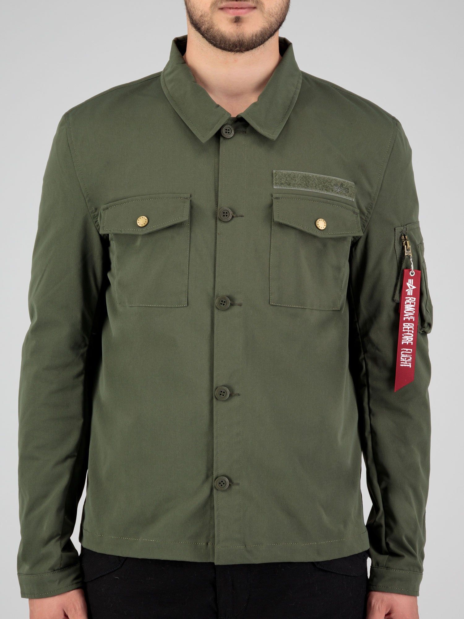 Alpha Industries Overshirt sold by Luke 1977 product image thumbnail 2