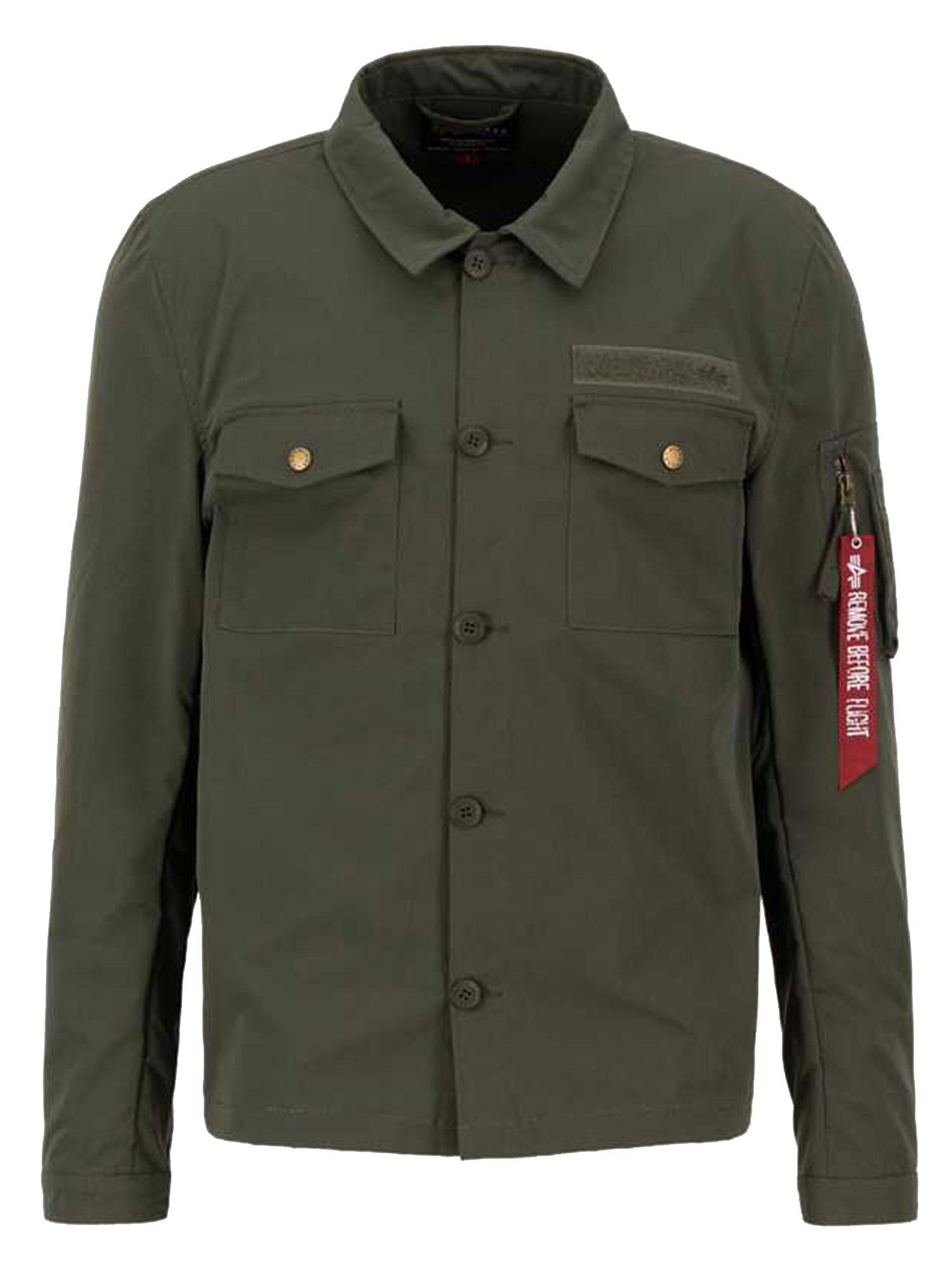 Alpha Industries Overshirt sold by Luke 1977 product image thumbnail 3