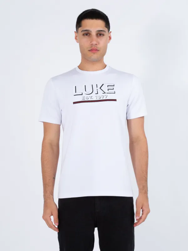 THREE D MODAL HEAVYWEIGHT T-SHIRT sold by Luke 1977