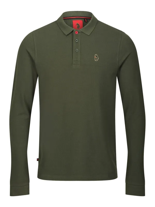 WILLIAMS CLASSIC PIQUE LONG SLEEVE POLO sold by Luke 1977