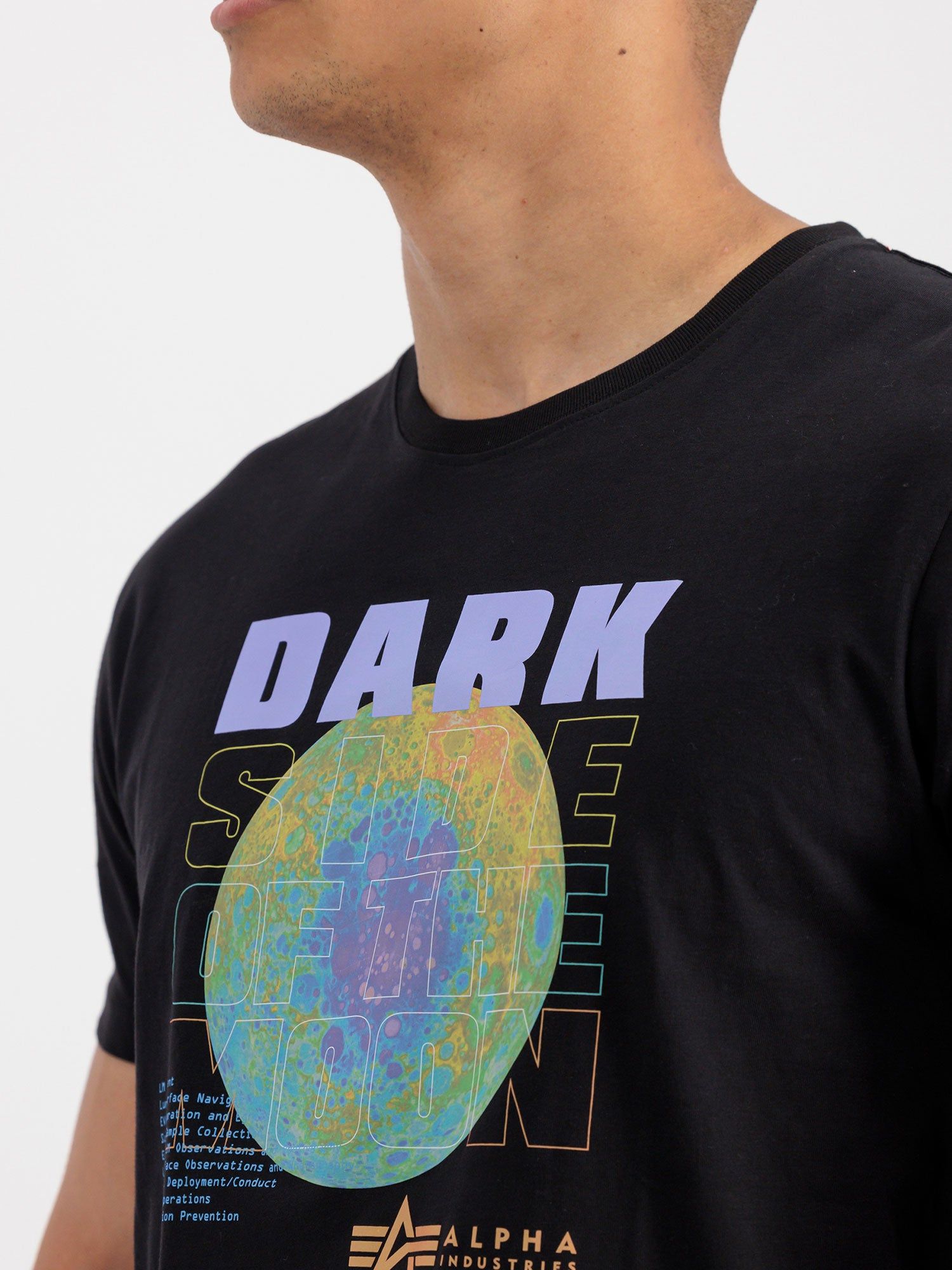 Alpha Industries Dark Side T-Shirt sold by Luke 1977 product image thumbnail 3