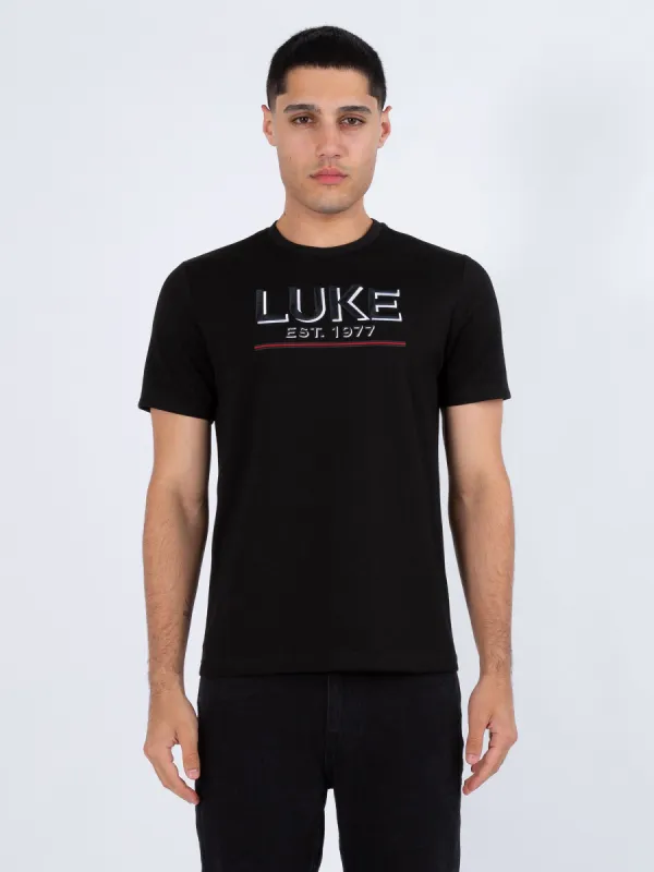 THREE D MODAL HEAVYWEIGHT T-SHIRT sold by Luke 1977