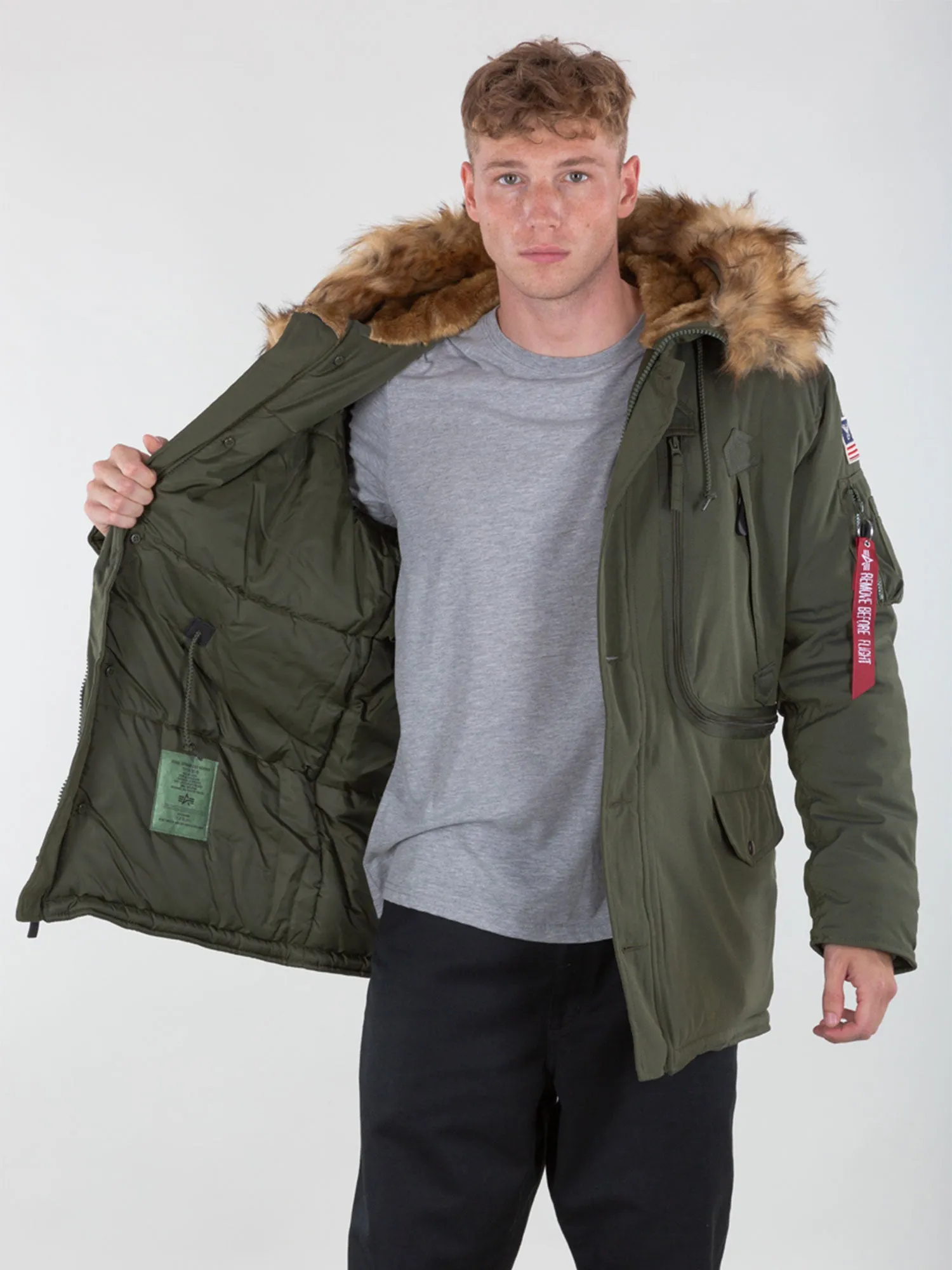 Alpha Industries Polar Winter Jacket sold by Luke 1977 product image thumbnail 4
