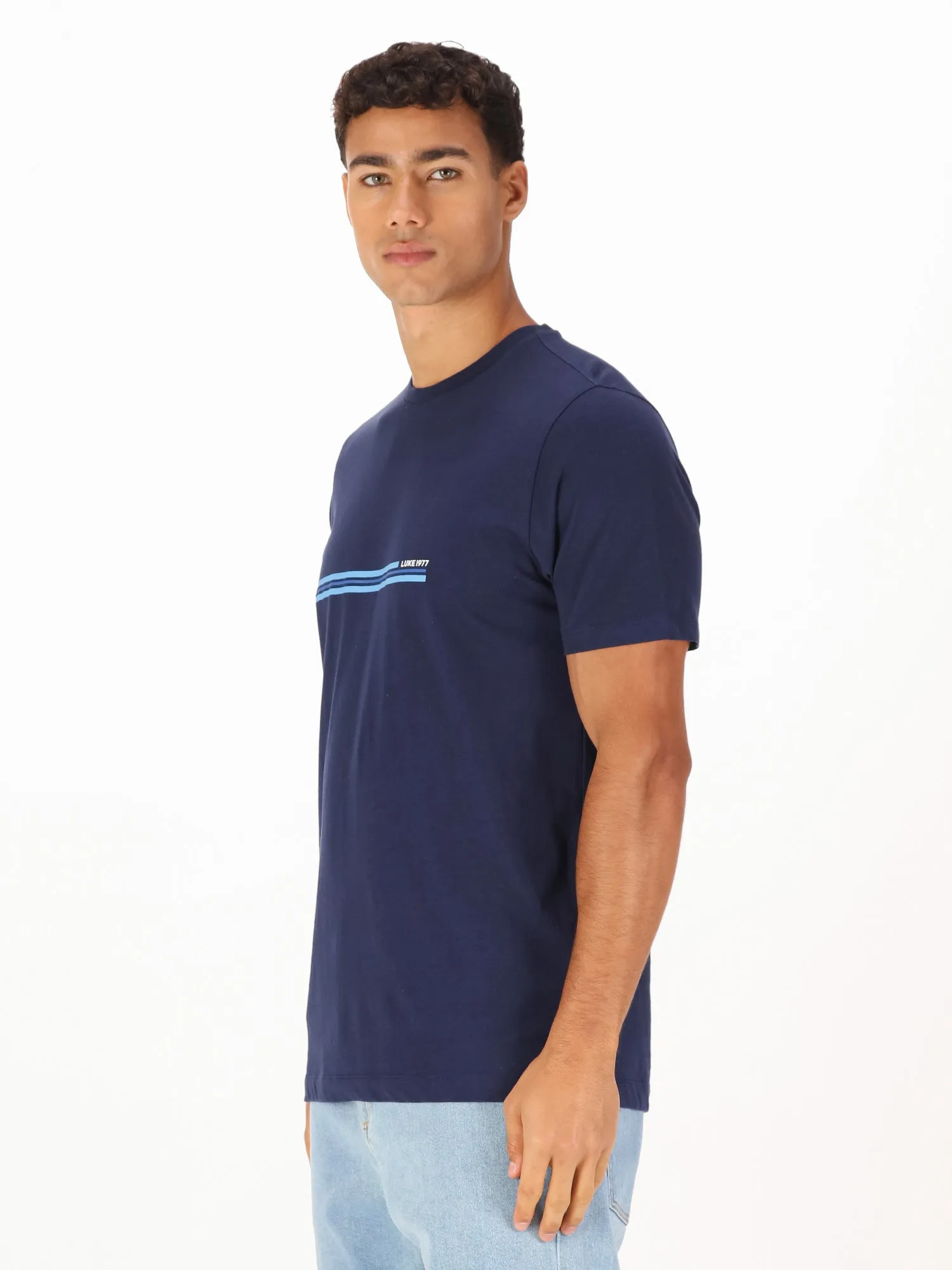 BLOCK STRIPE T-SHIRT sold by Luke 1977 product image thumbnail 3