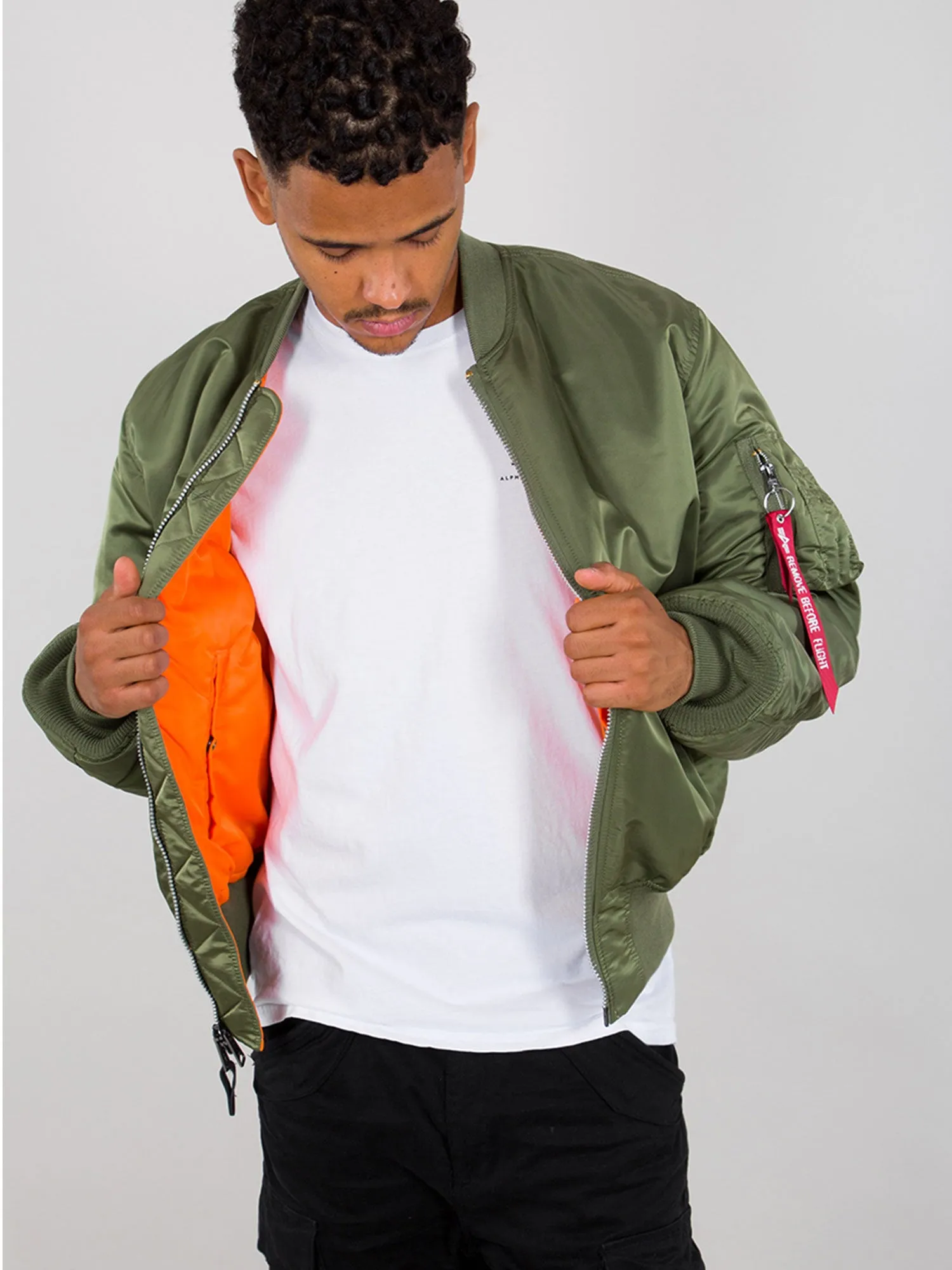 Alpha Industries MA-1 Bomber Jacket sold by Luke 1977 product image thumbnail 2