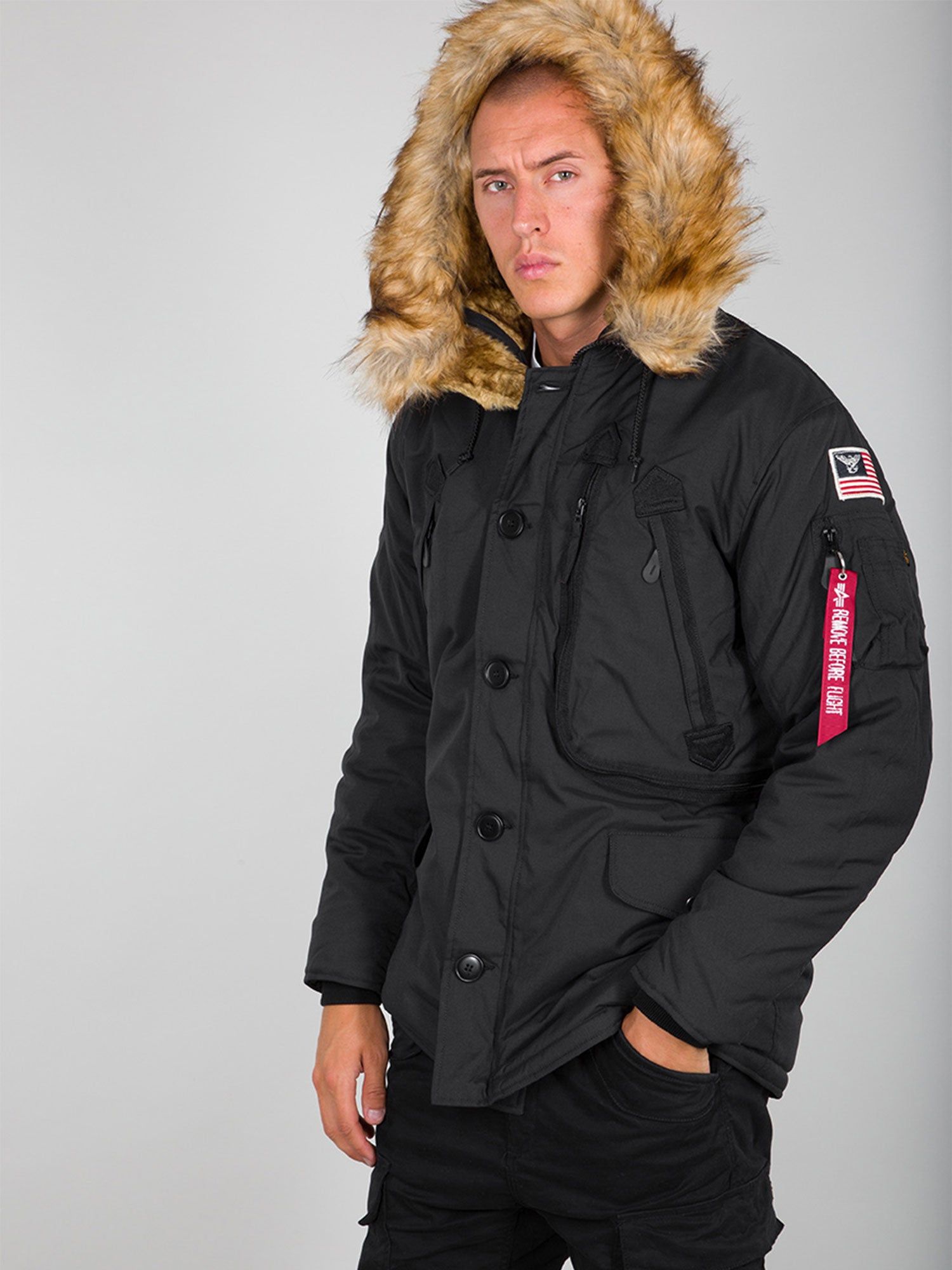 Alpha Industries Polar Winter Jacket sold by Luke 1977 product image thumbnail 3