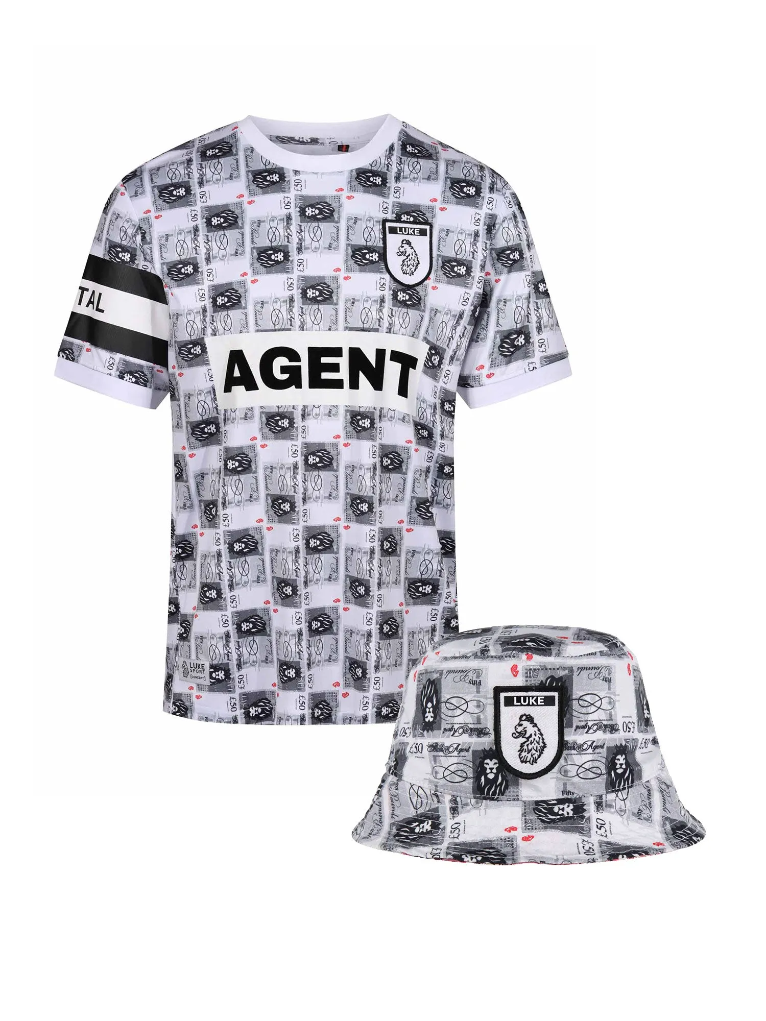 CONCEPT T-SHIRT & BUCKET HAT SET sold by Luke 1977