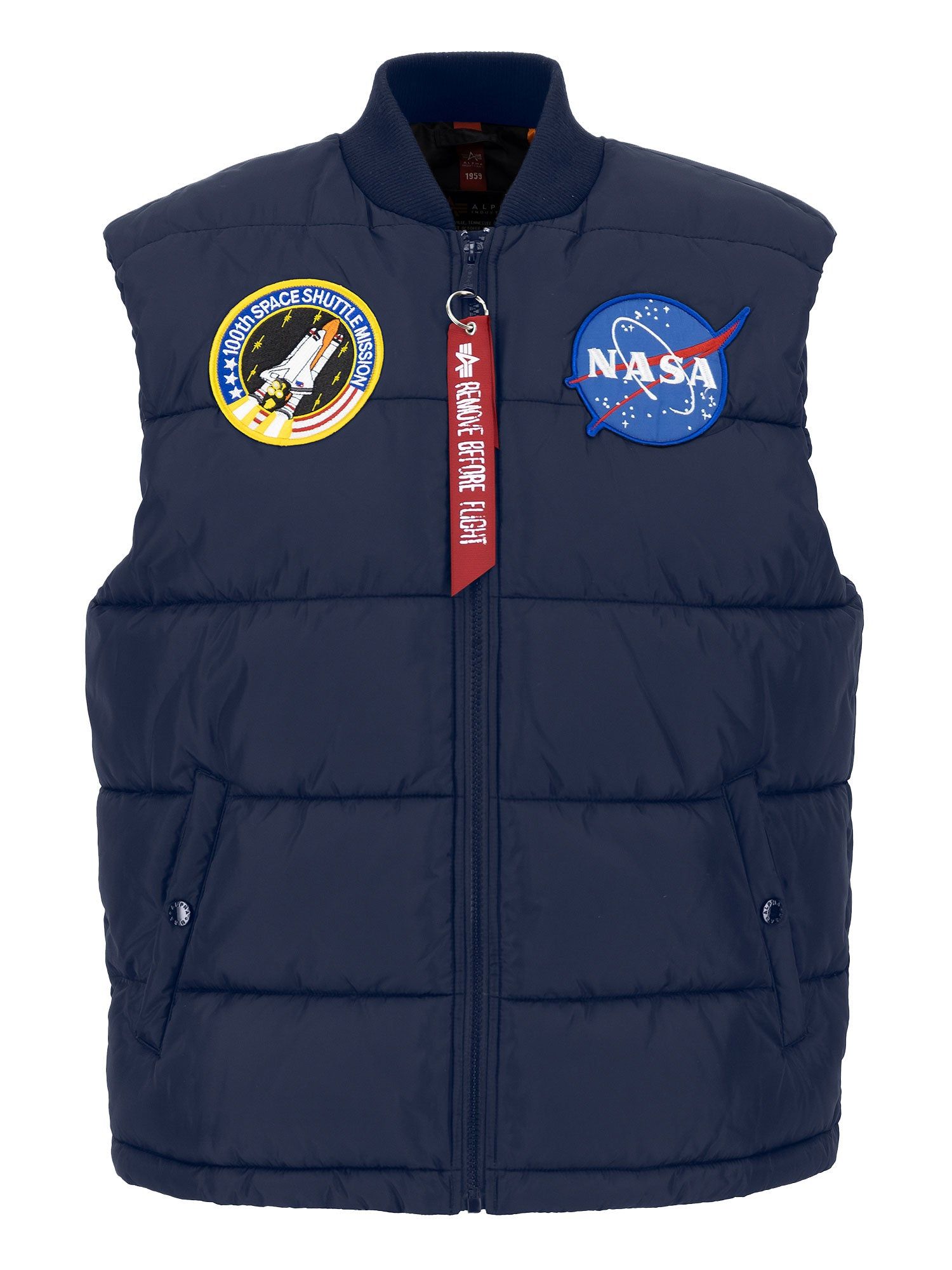 Alpha Industries Puffer Vest NASA sold by Luke 1977