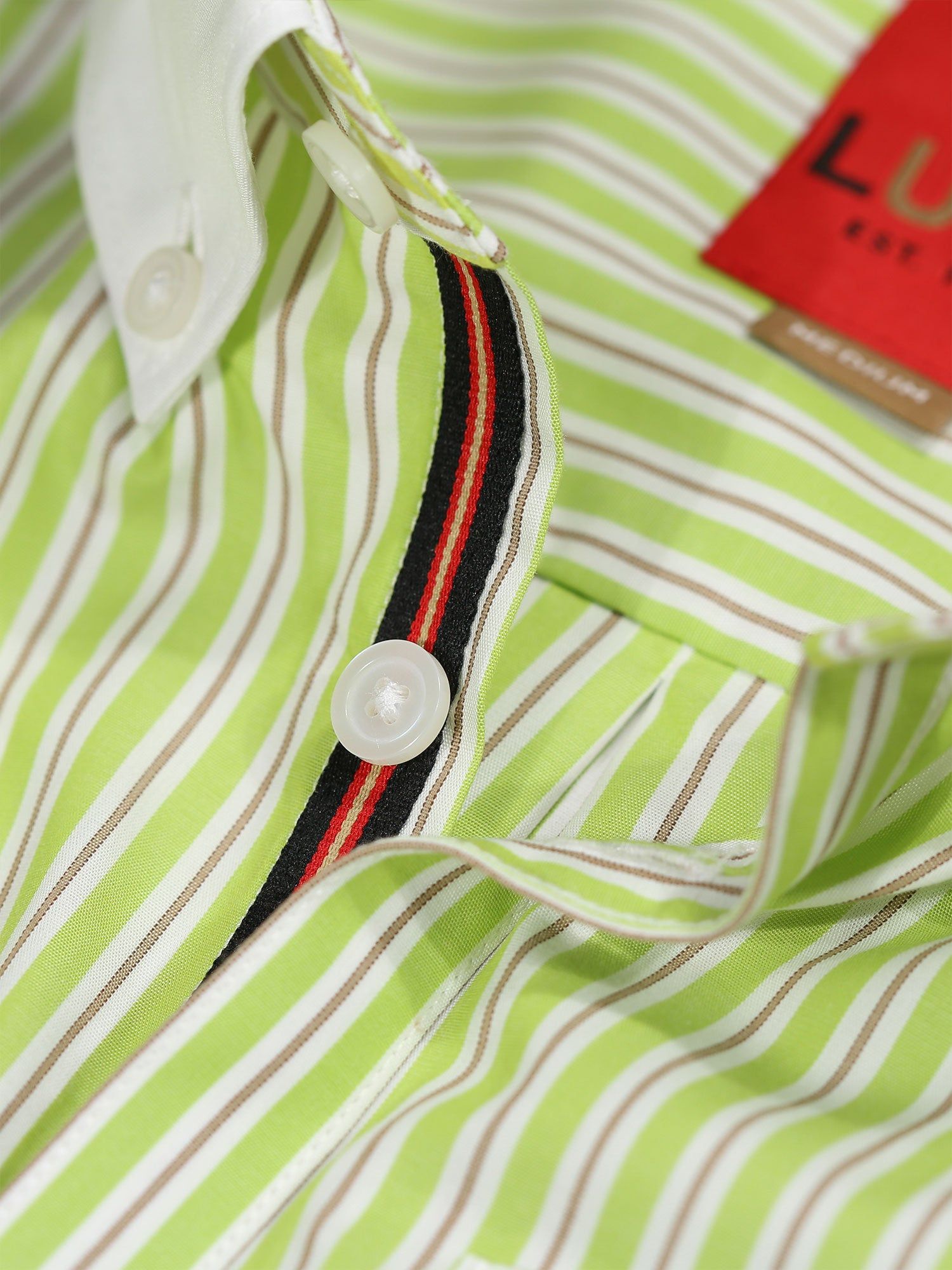 IRON TAILORED FIT SHORT SLEEVE SHIRT sold by Luke 1977 product image thumbnail 4