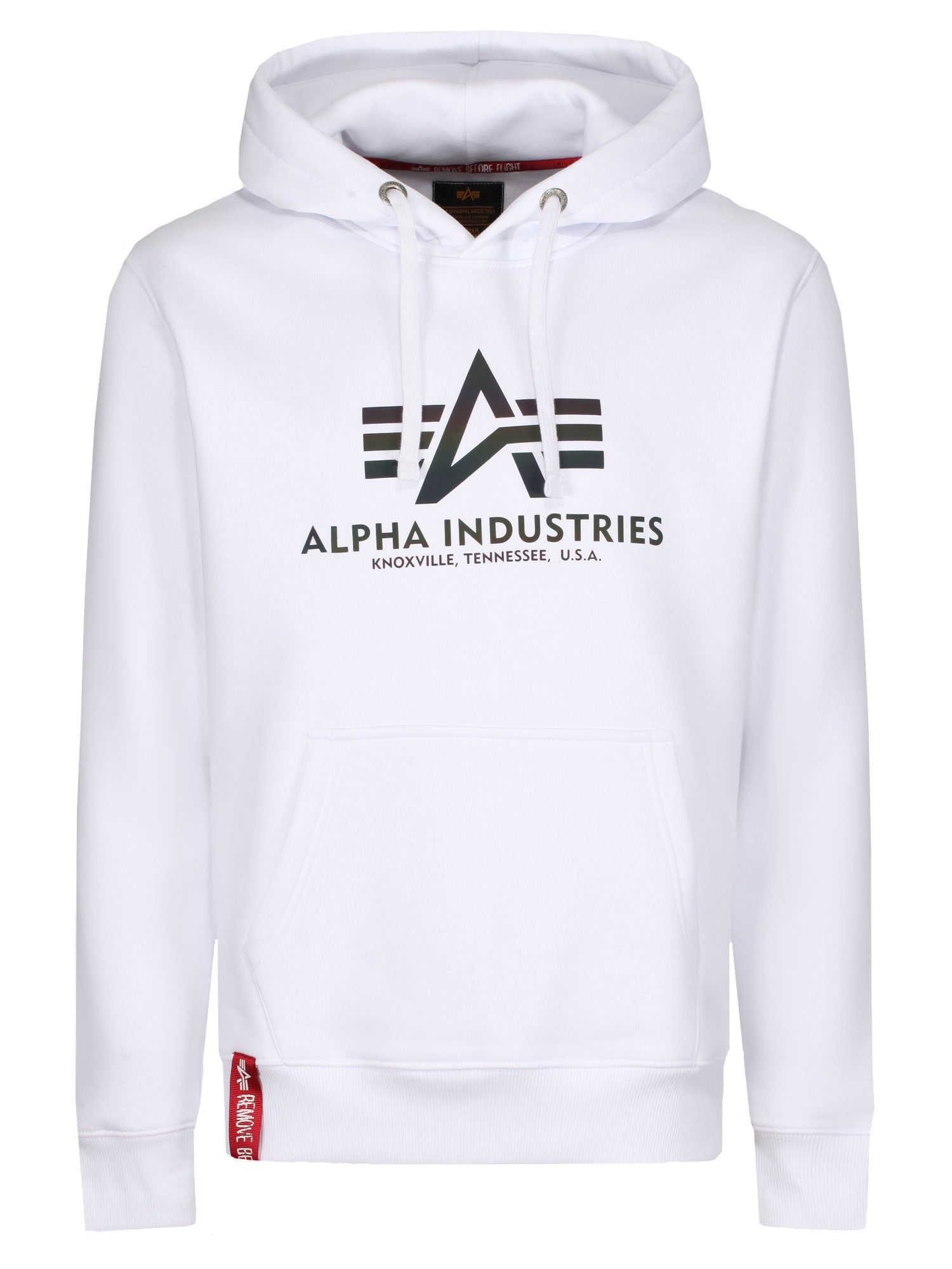 Alpha Industries Basic Hoody Rainbow Ref sold by Luke 1977