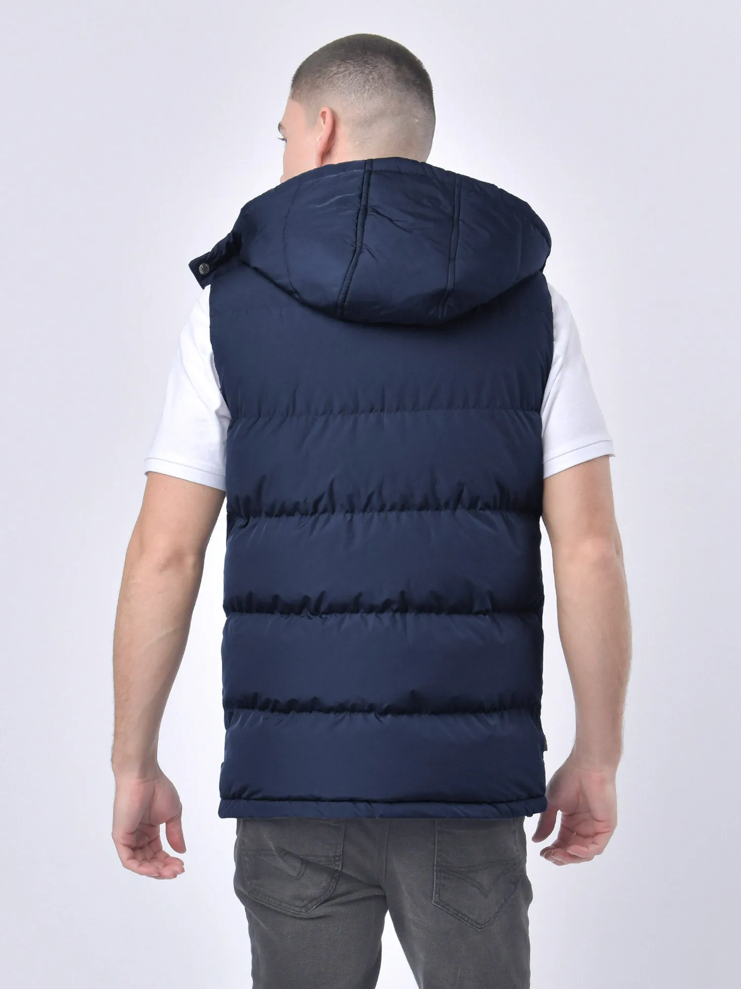 EGRIT PADDED HOODED GILET sold by Luke 1977 product image thumbnail 4