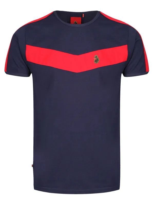 CALVIA CHEVRON T-SHIRT sold by Luke 1977