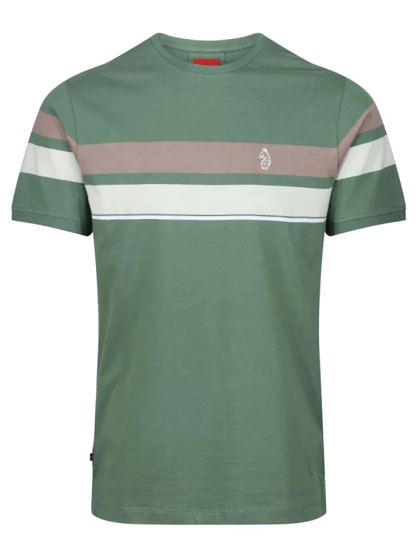 YD BRAZILIA CHEST STRIPE T-SHIRT sold by Luke 1977