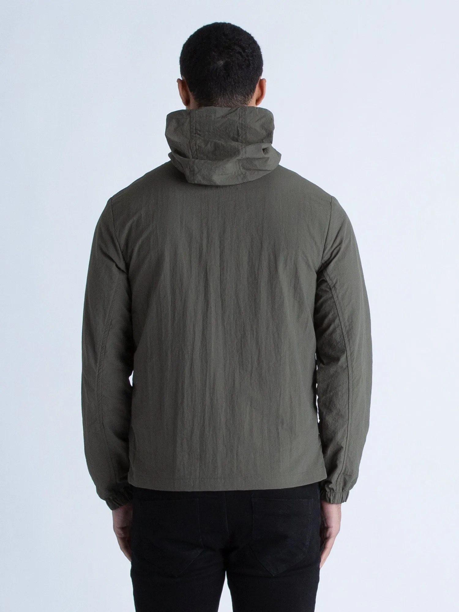 FOUNTAIN ZIP THROUGH LIGHTWEIGHT HOODED JACKET sold by Luke 1977 product image thumbnail 4