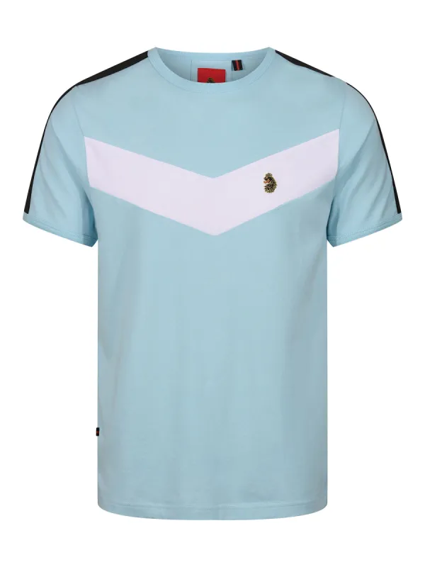 CALVIA CHEVRON T-SHIRT sold by Luke 1977