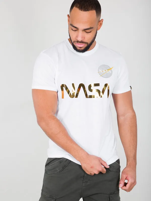 Alpha Industries NASA Reflective T-Shirt sold by Luke 1977