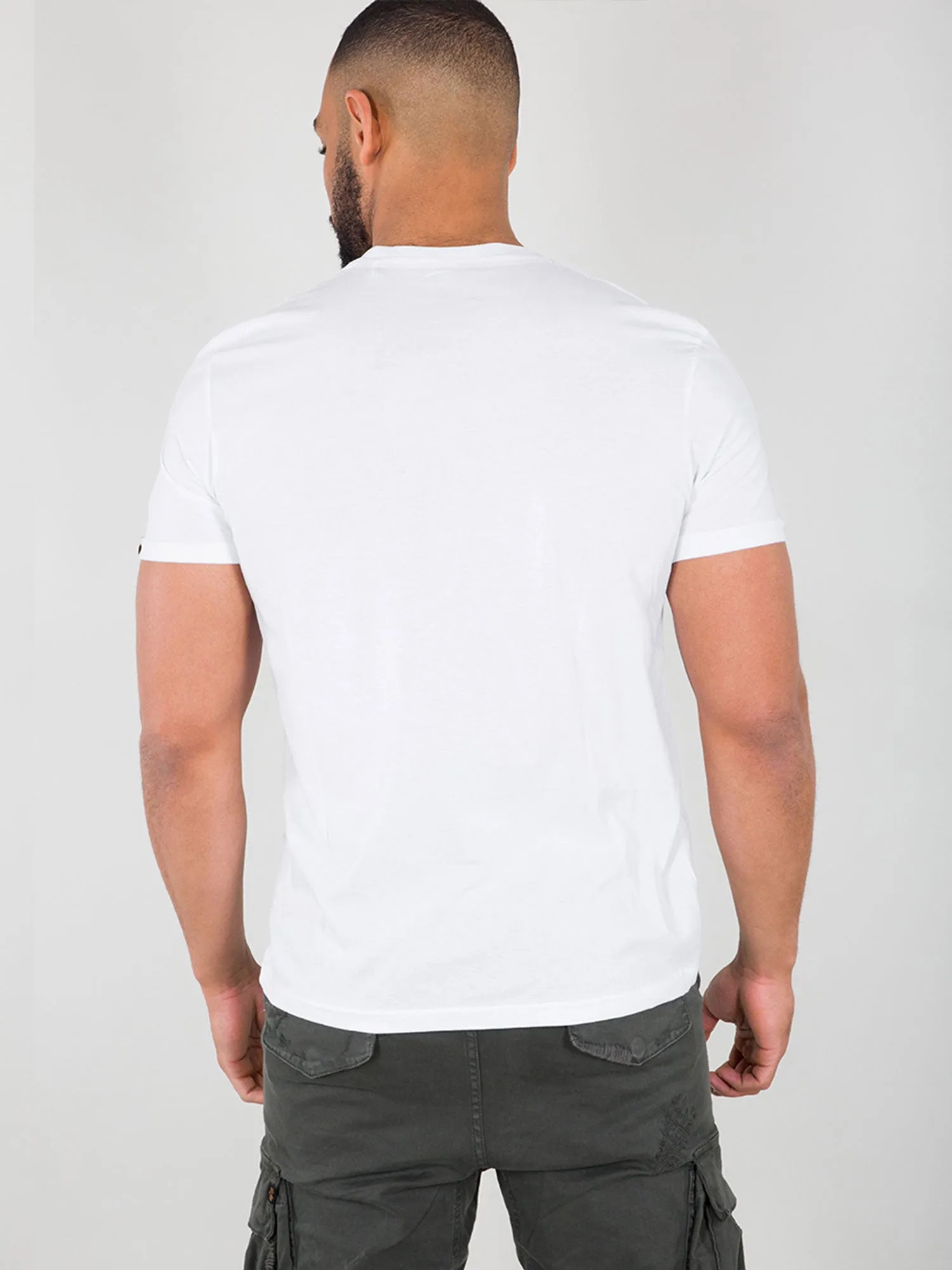 Alpha Industries NASA Reflective T-Shirt sold by Luke 1977 product image thumbnail 2