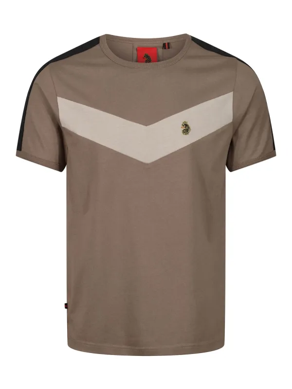 CALVIA CHEVRON T-SHIRT sold by Luke 1977