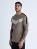 CALVIA CHEVRON T-SHIRT sold by Luke 1977