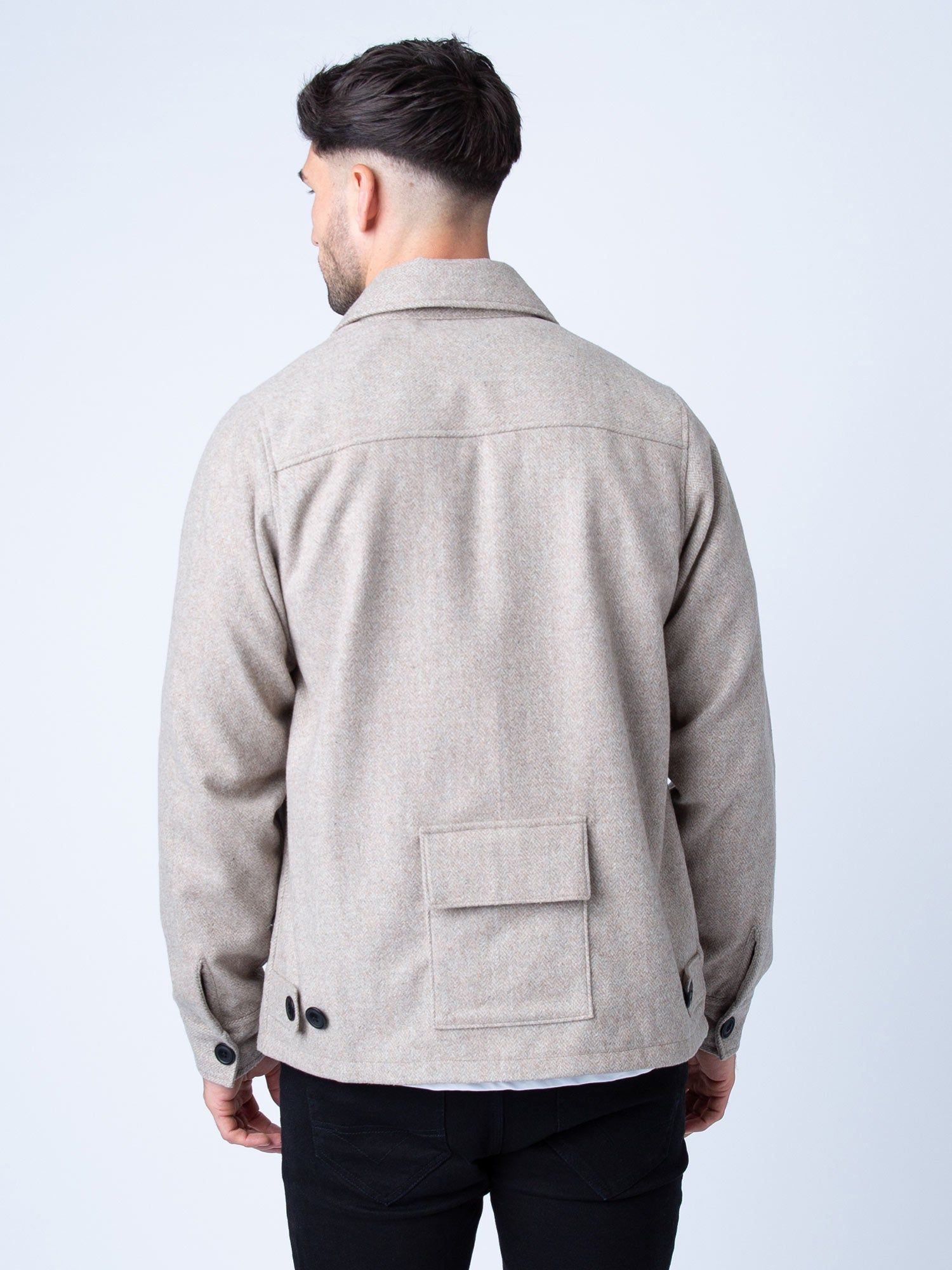 DEVERUEX WOOL OVERSHIRT sold by Luke 1977 product image thumbnail 4
