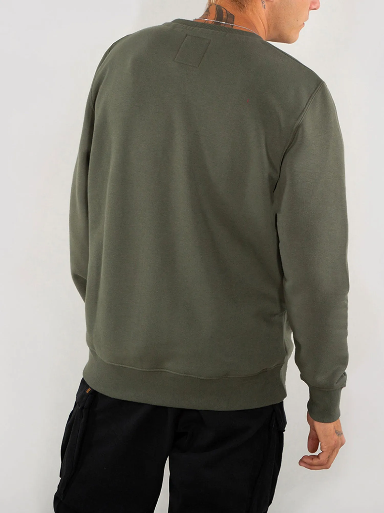 Alpha Industries Basic Sweater Small Logo sold by Luke 1977 product image thumbnail 2