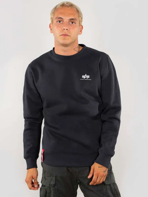 Alpha Industries Basic Sweater Small Logo sold by Luke 1977