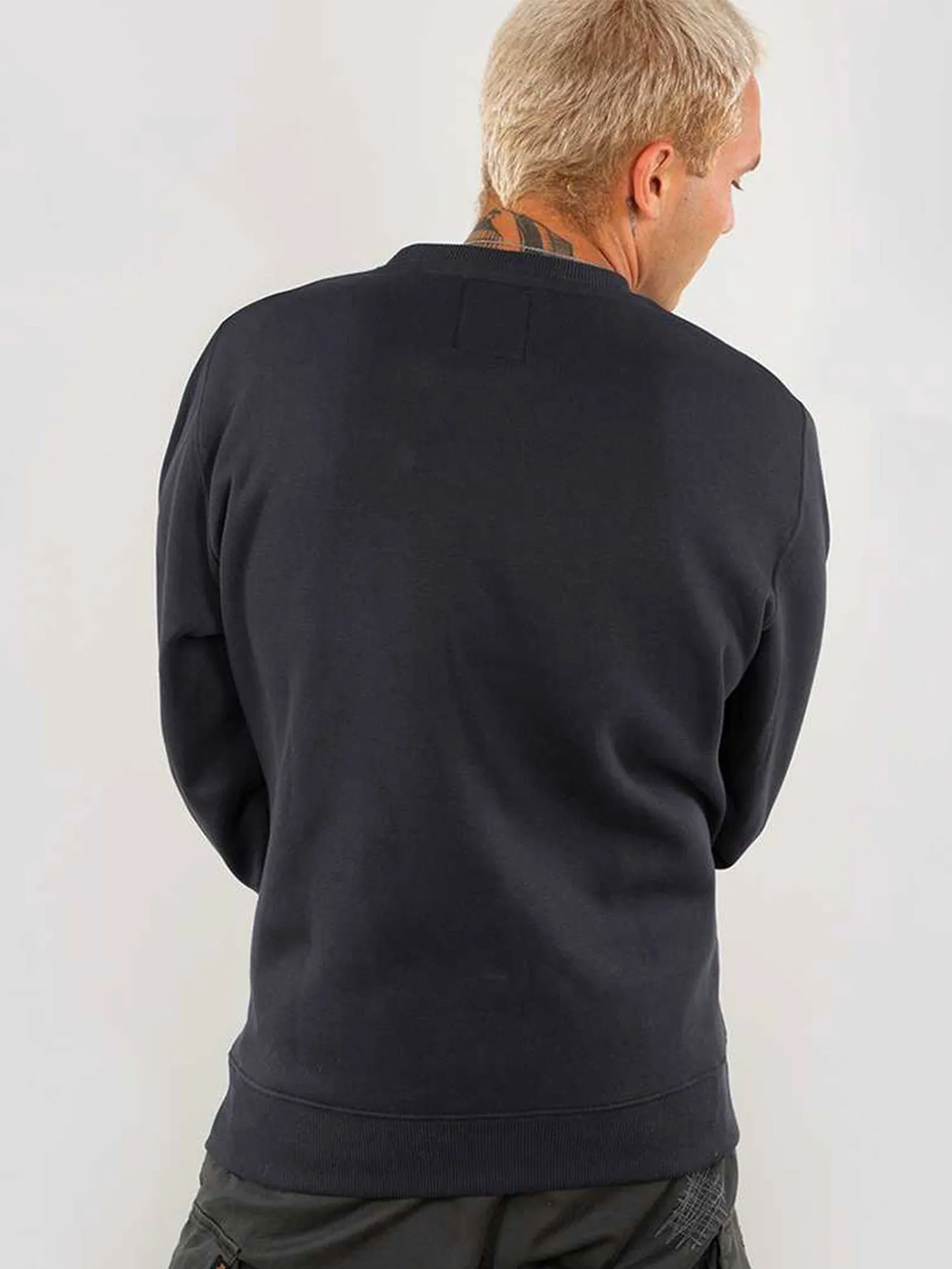 Alpha Industries Basic Sweater Small Logo sold by Luke 1977 product image thumbnail 2