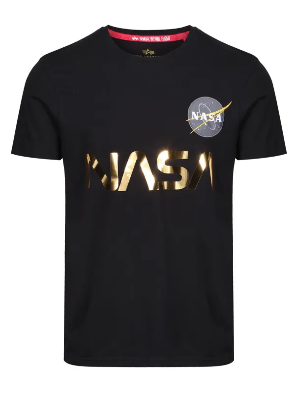 Alpha Industries NASA Reflective T-Shirt sold by Luke 1977