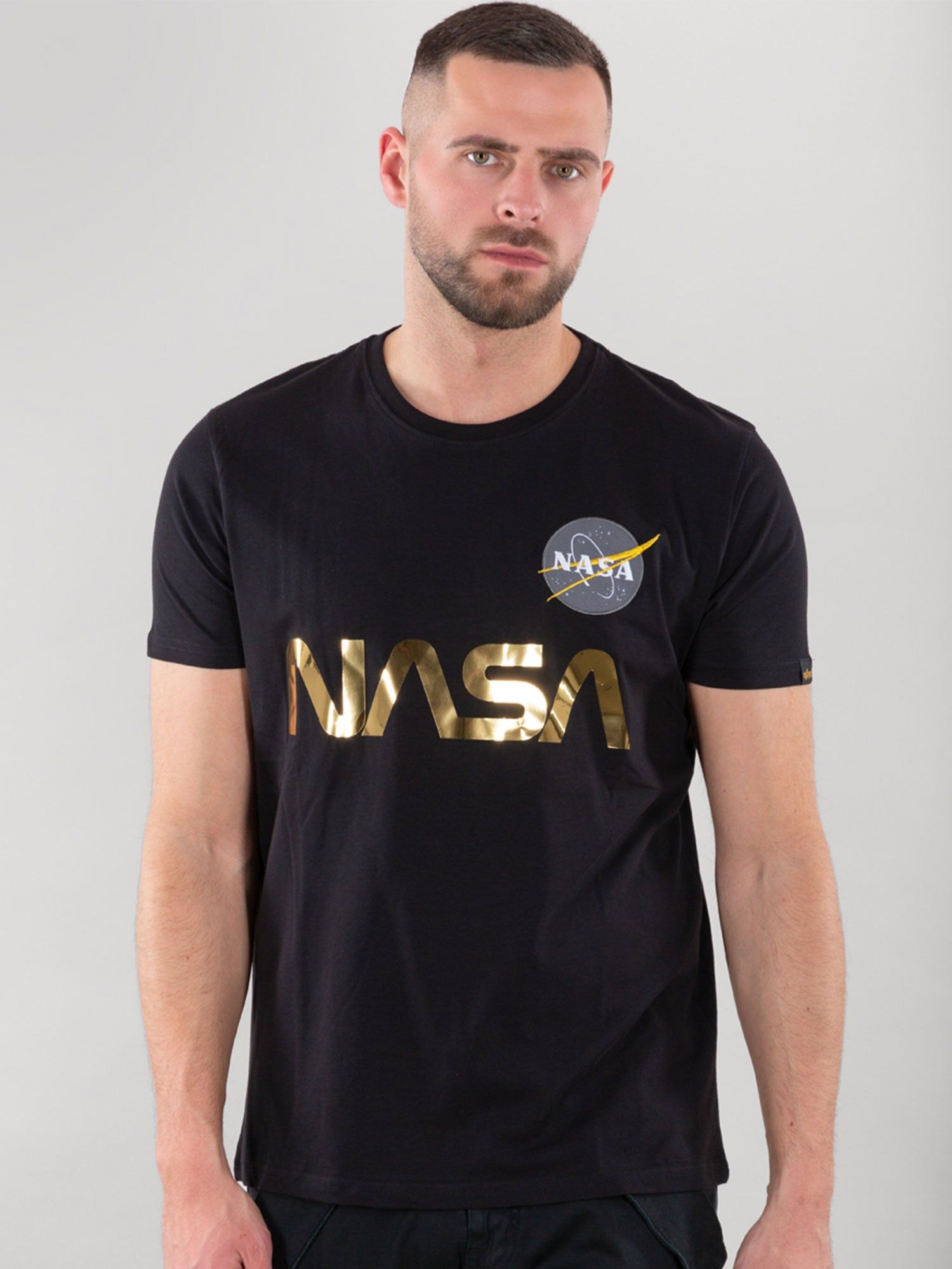 Alpha Industries NASA Reflective T-Shirt sold by Luke 1977