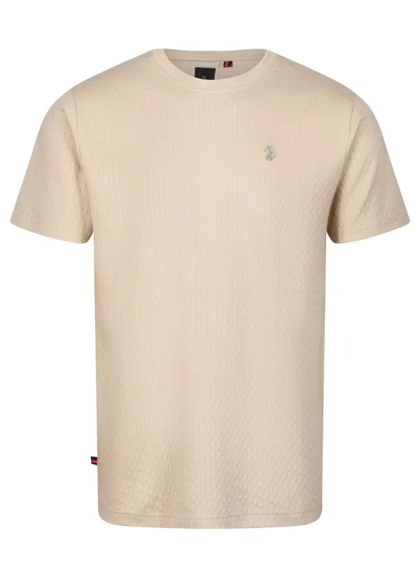 CANGGU MERCERISED JACQUARD T-SHIRT sold by Luke 1977