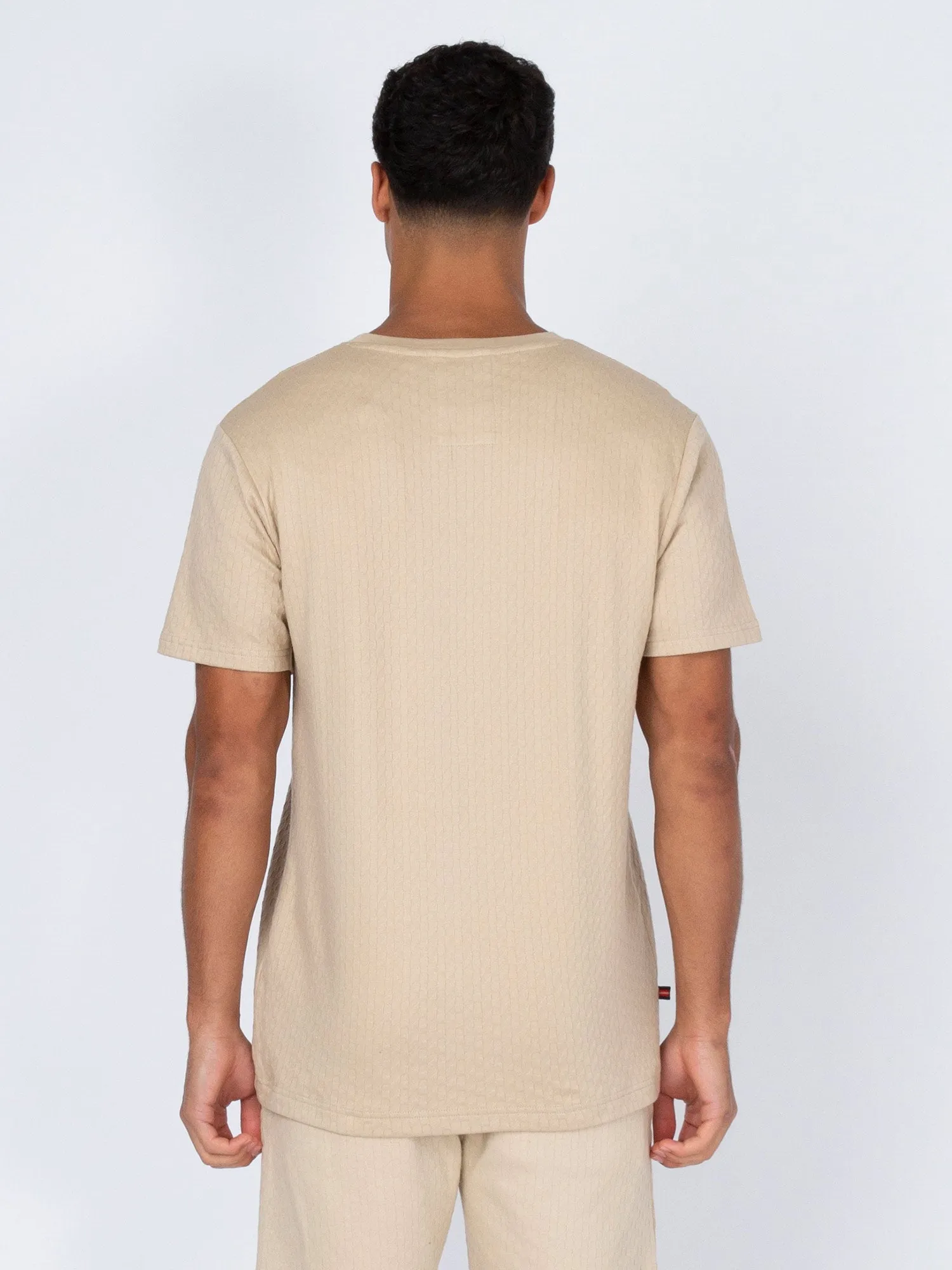 CANGGU MERCERISED JACQUARD T-SHIRT sold by Luke 1977 product image thumbnail 4