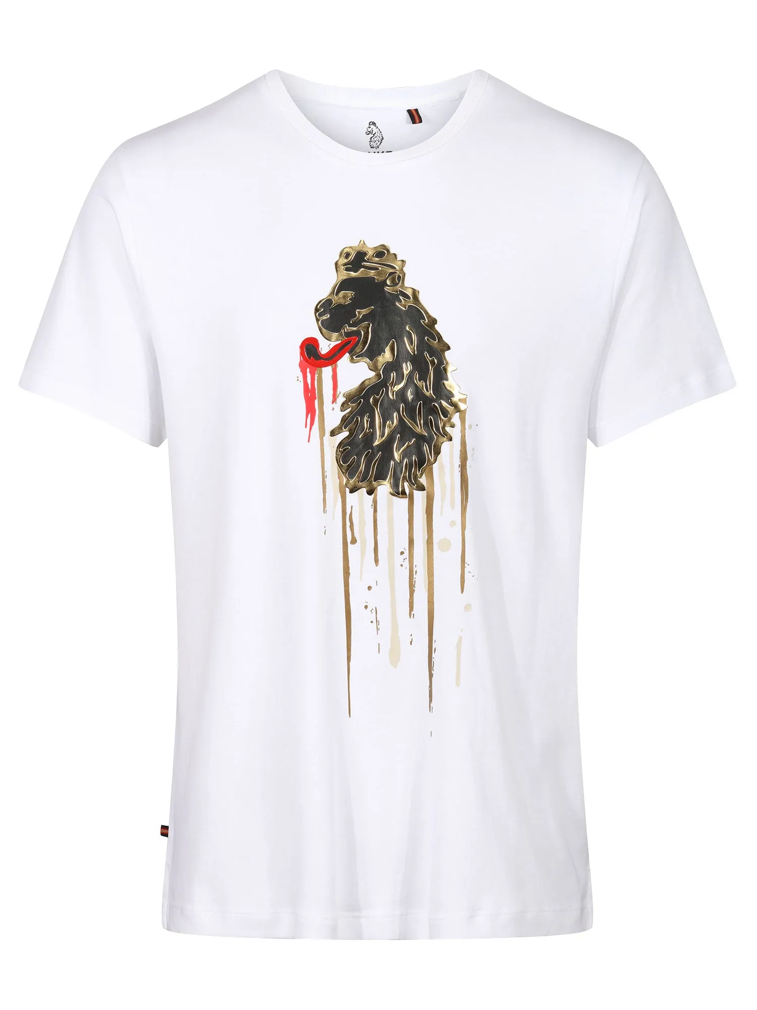 DRIP TEASE GLOSS LION T-SHIRT sold by Luke 1977