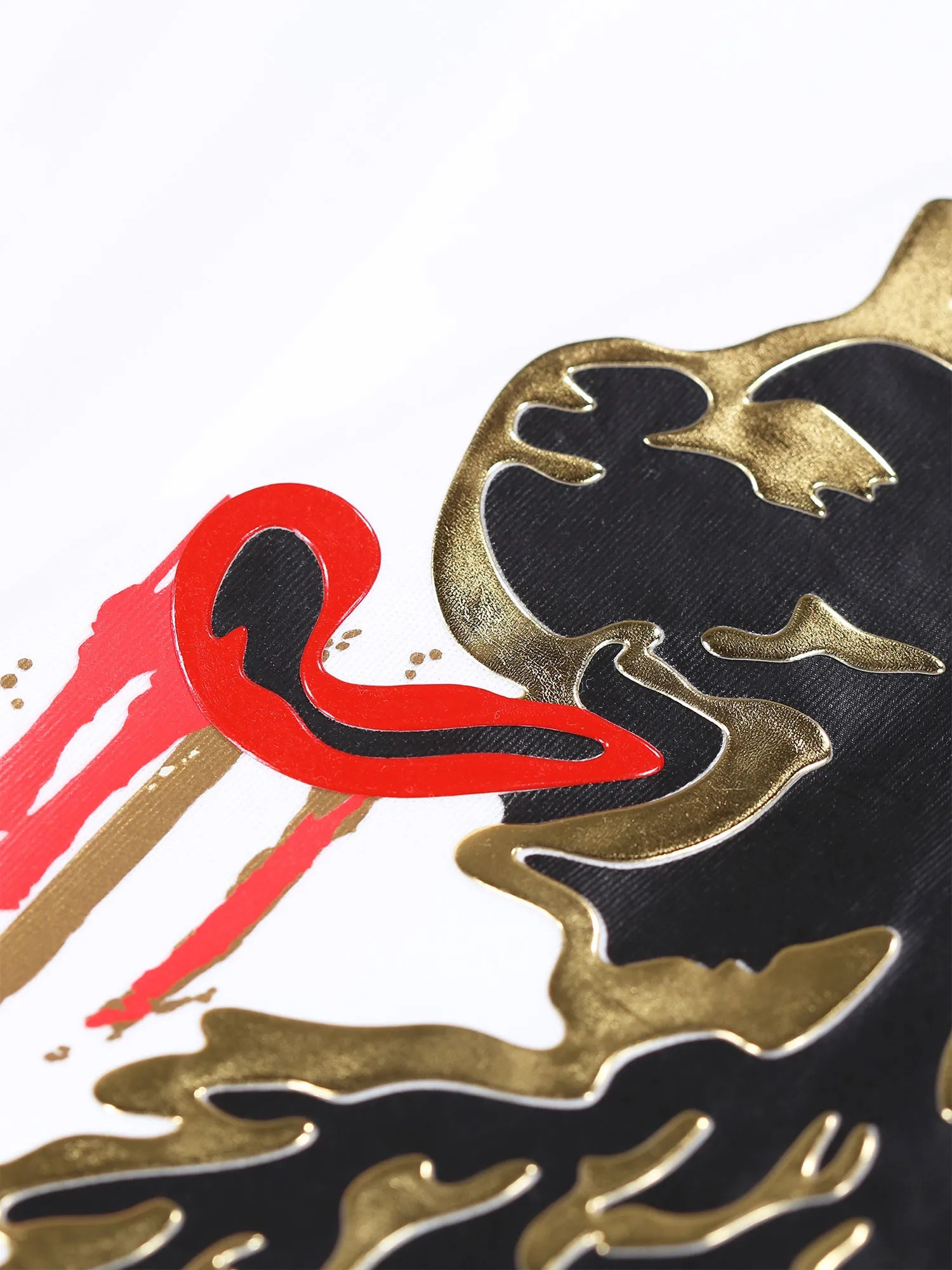 DRIP TEASE GLOSS LION T-SHIRT sold by Luke 1977 product image thumbnail 3