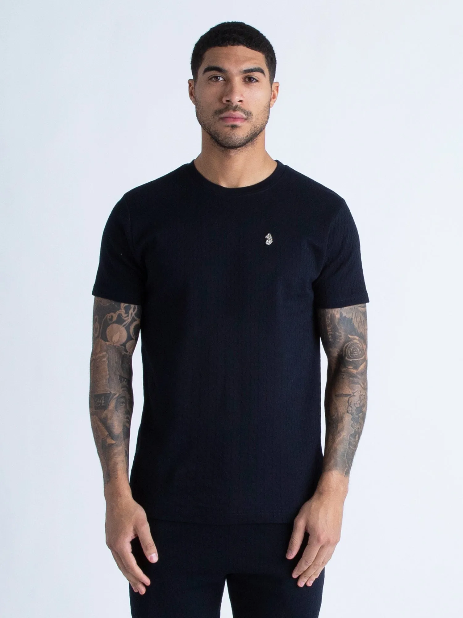 CANGGU MERCERISED JACQUARD T-SHIRT sold by Luke 1977 product image thumbnail 2