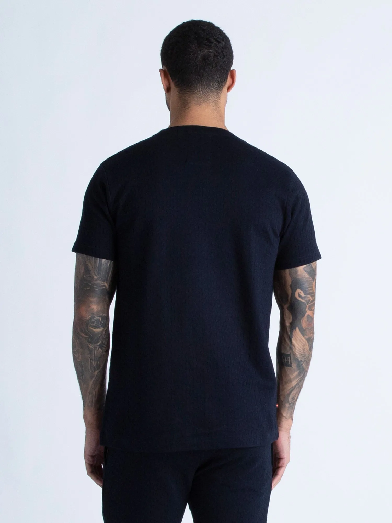 CANGGU MERCERISED JACQUARD T-SHIRT sold by Luke 1977 product image thumbnail 4