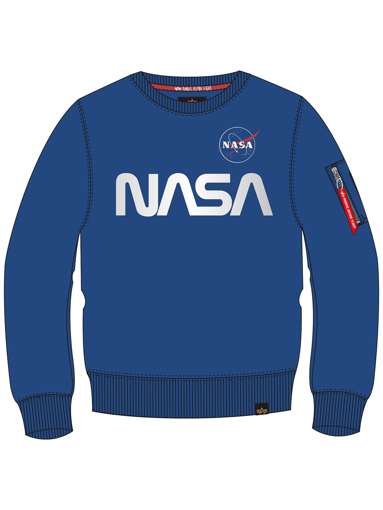 Alpha Industries NASA Reflective Sweater sold by Luke 1977