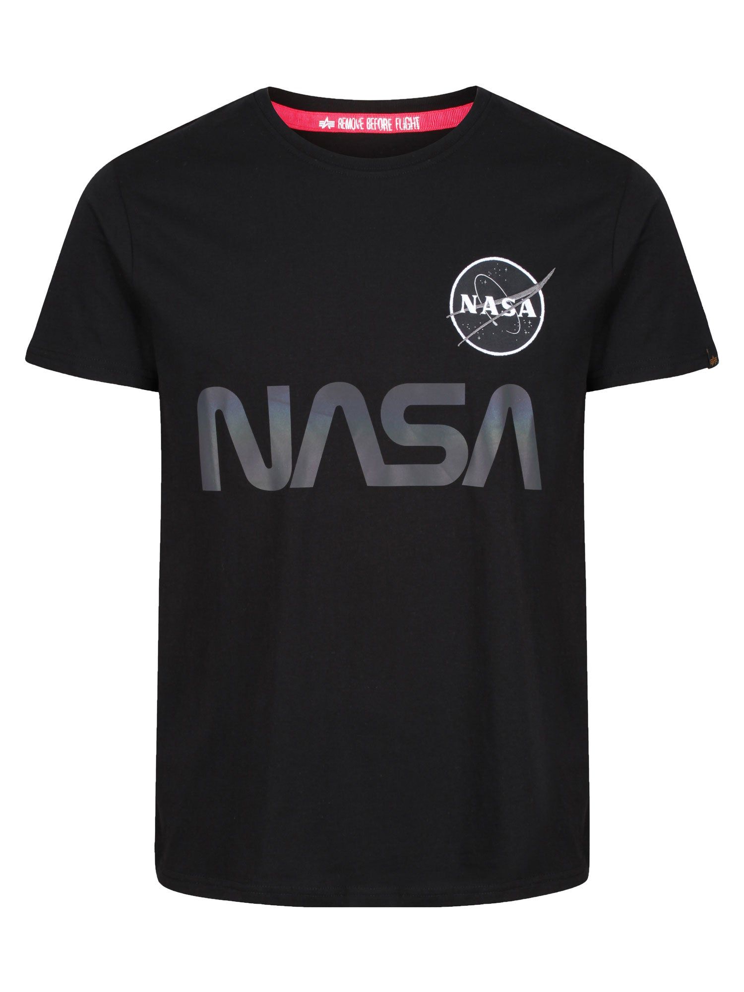 Alpha Industries NASA Rainbow Reflective T T-Shirt sold by Luke 1977 product image thumbnail 2