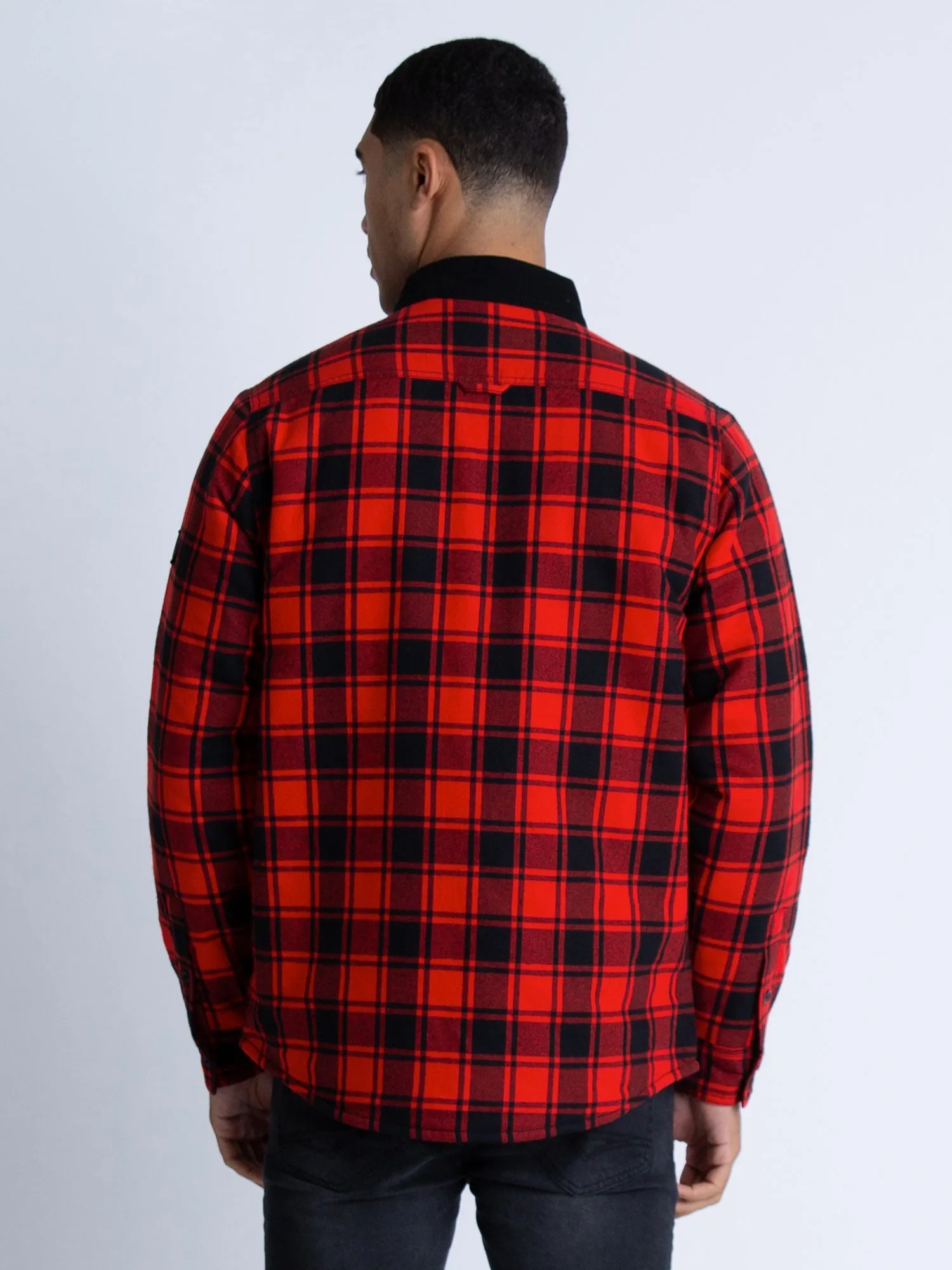 ELLAN VALLEY CHECKED QUILTED OVERSHIRT sold by Luke 1977 product image thumbnail 4