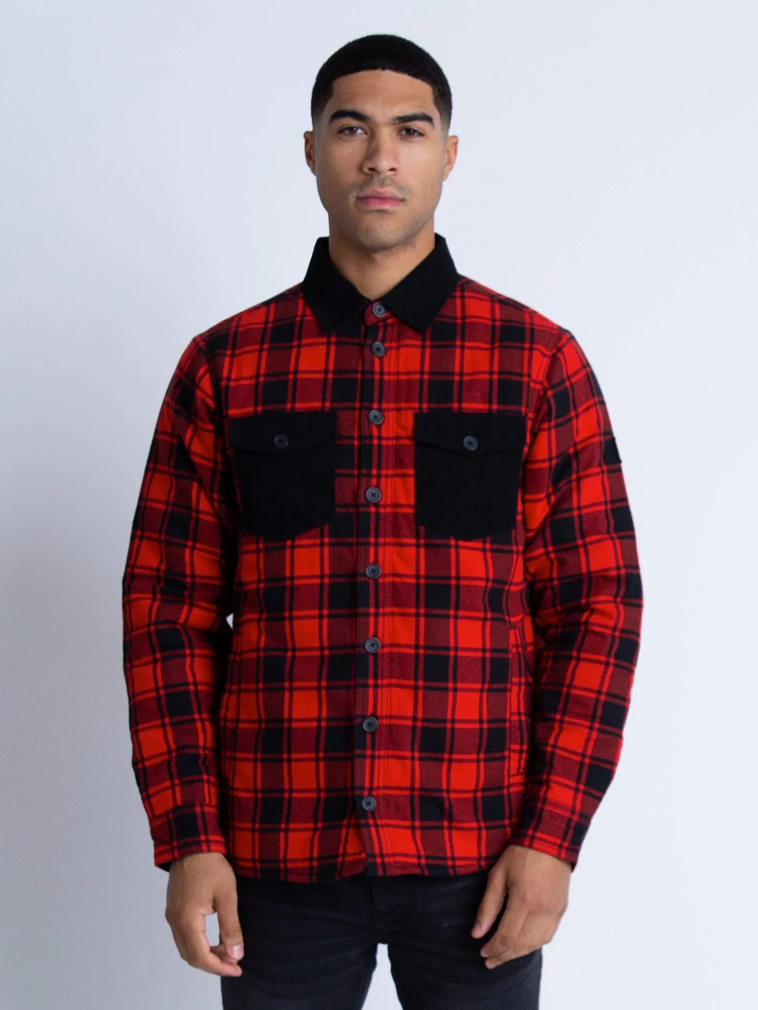 ELLAN VALLEY CHECKED QUILTED OVERSHIRT sold by Luke 1977 product image thumbnail 2