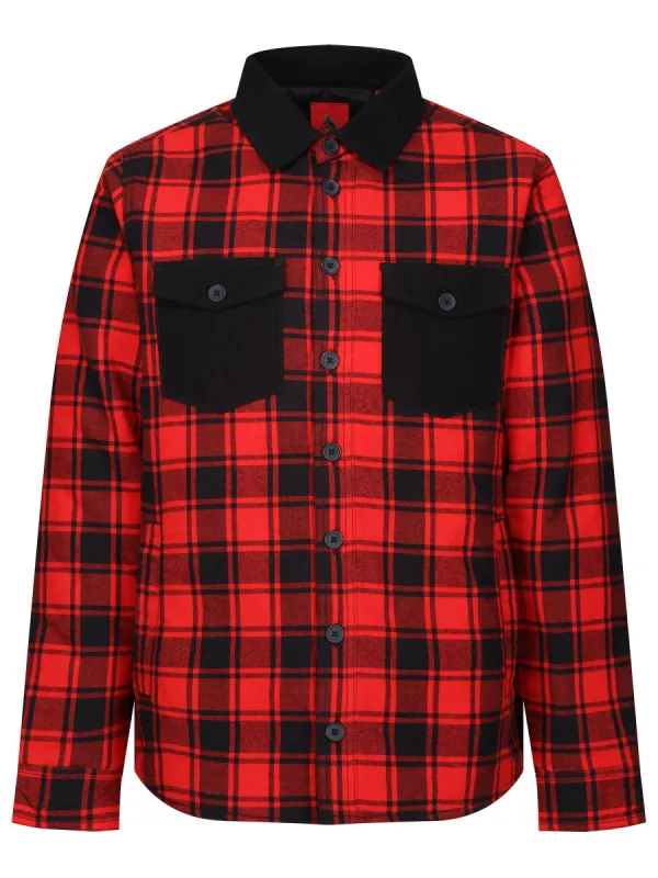 ELLAN VALLEY CHECKED QUILTED OVERSHIRT sold by Luke 1977