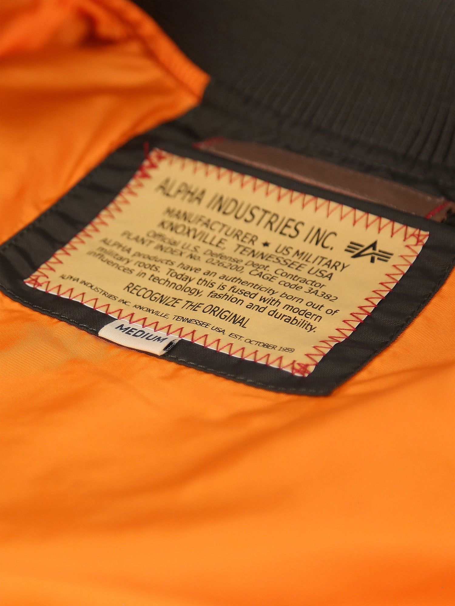 Alpha Industries MA1 TT Bomber Jacket sold by Luke 1977 product image thumbnail 21