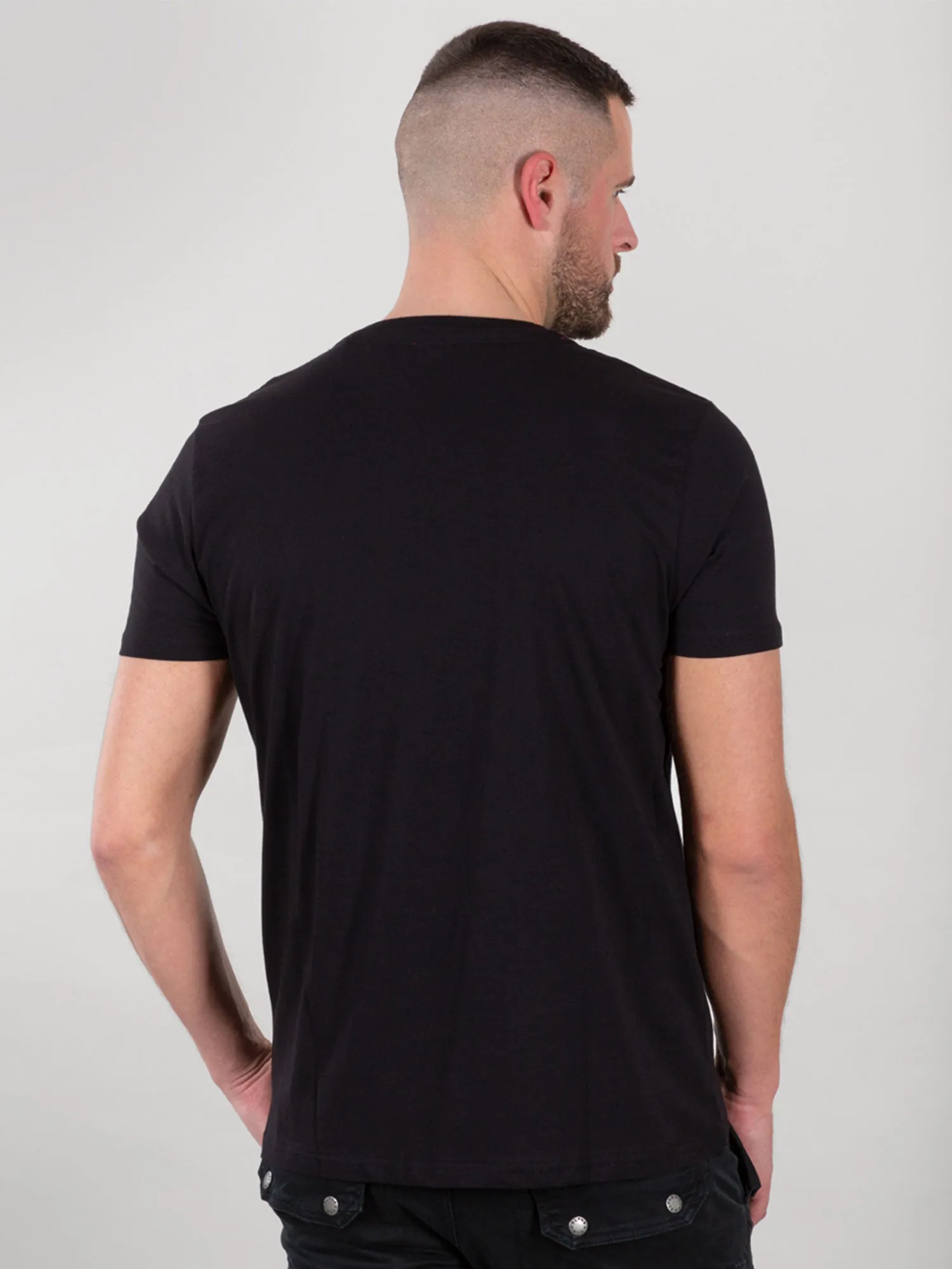 Alpha Industries NASA Reflective T-Shirt sold by Luke 1977 product image thumbnail 3