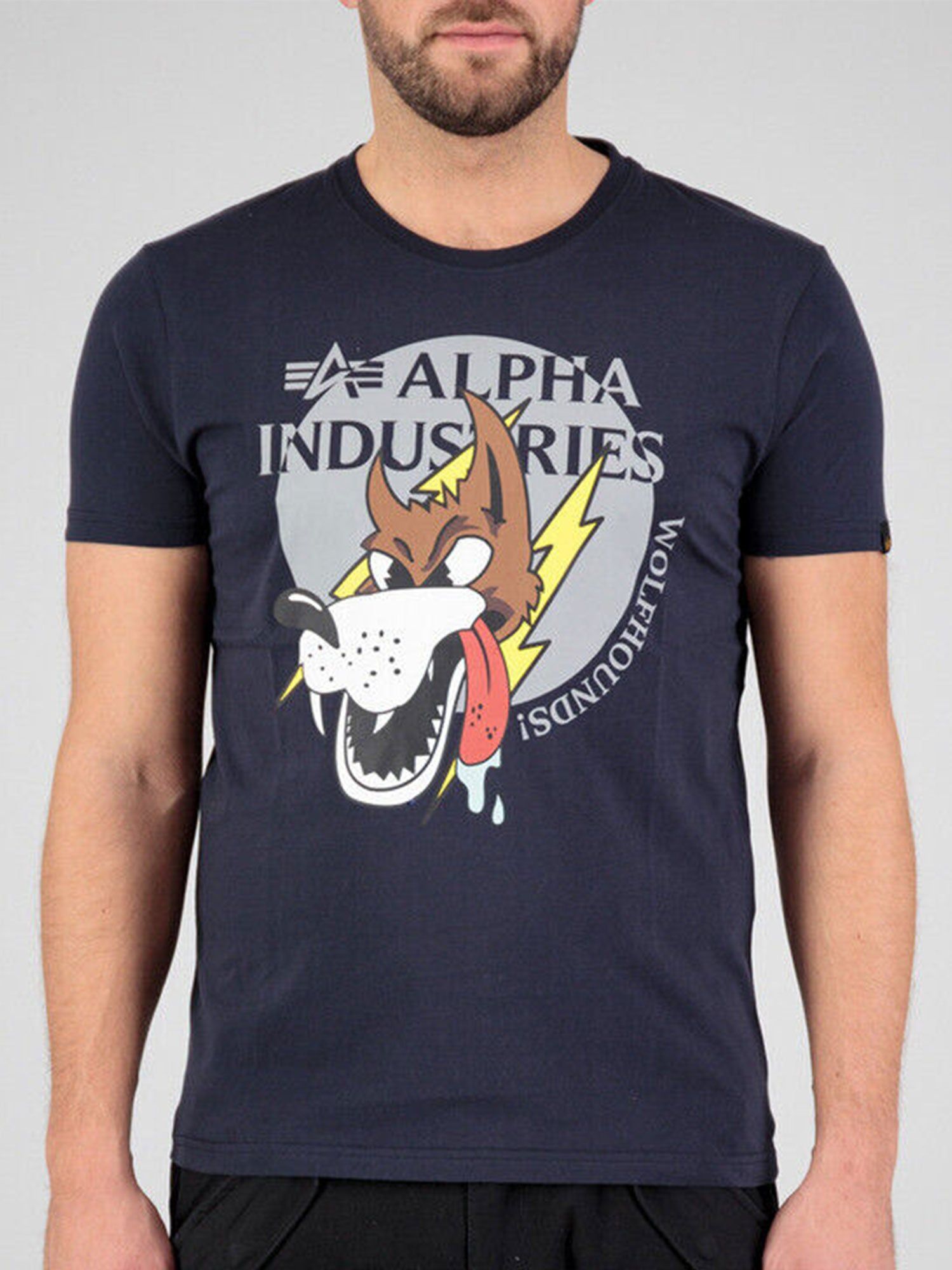 Alpha Industries Wolfhounds T T-Shirt sold by Luke 1977