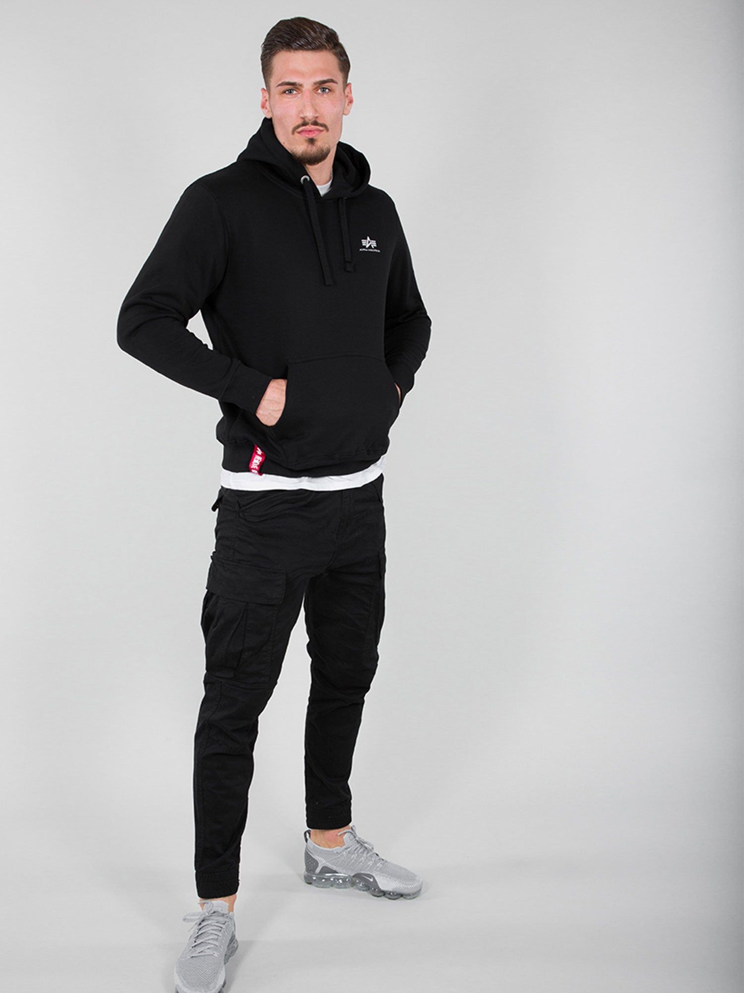 Alpha Industries Basic Hoody Small Logo sold by Luke 1977 product image thumbnail 10