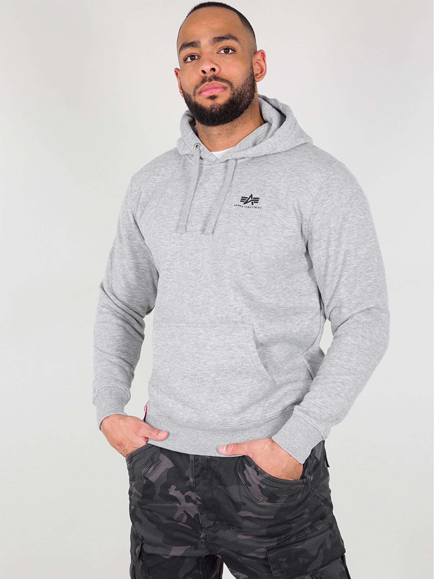 Alpha Industries Basic Hoody Small Logo sold by Luke 1977 product image thumbnail 16