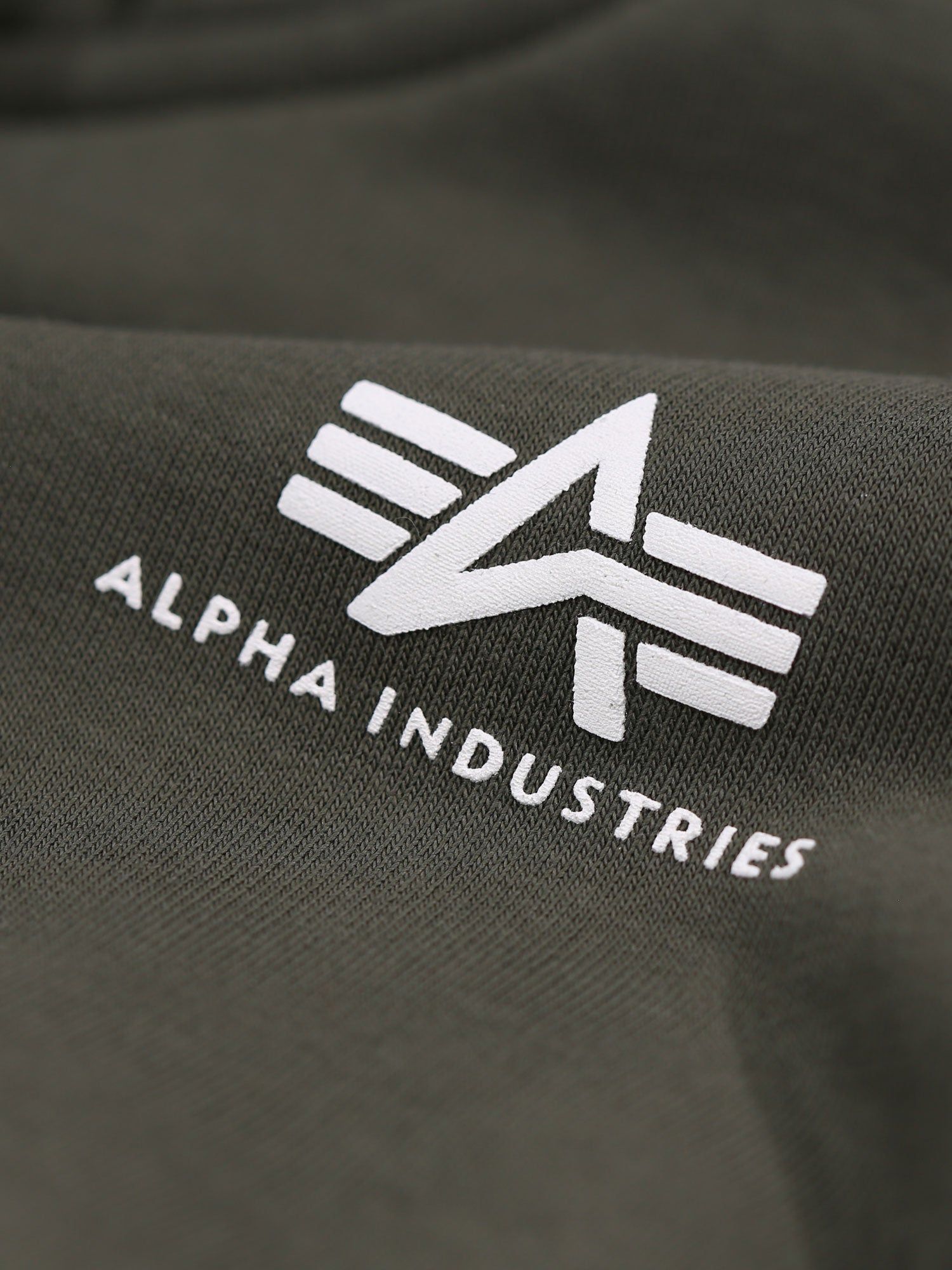 Alpha Industries Basic Hoody Small Logo sold by Luke 1977 product image thumbnail 4