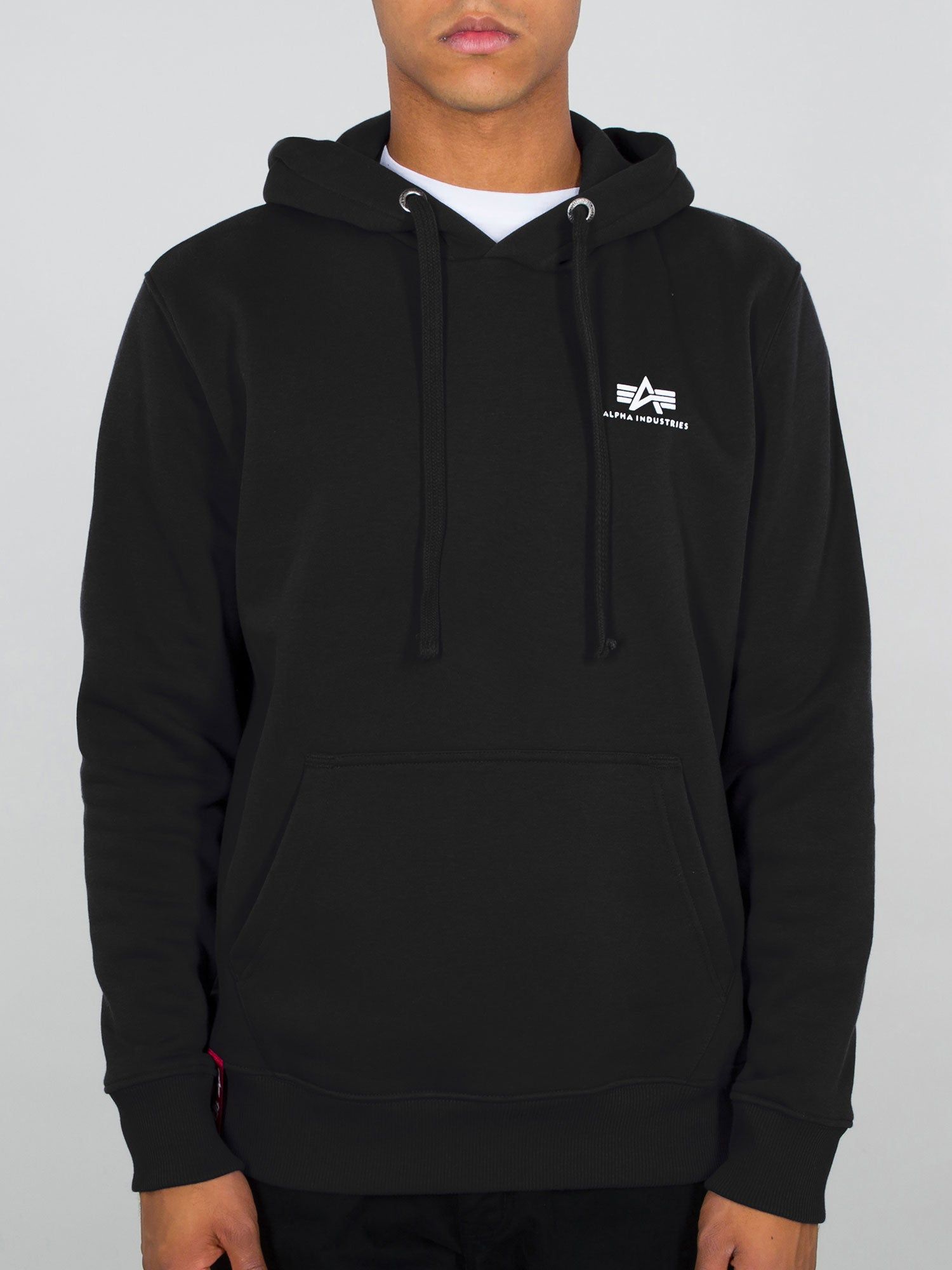 Alpha Industries Basic Hoody Small Logo sold by Luke 1977 product image thumbnail 7