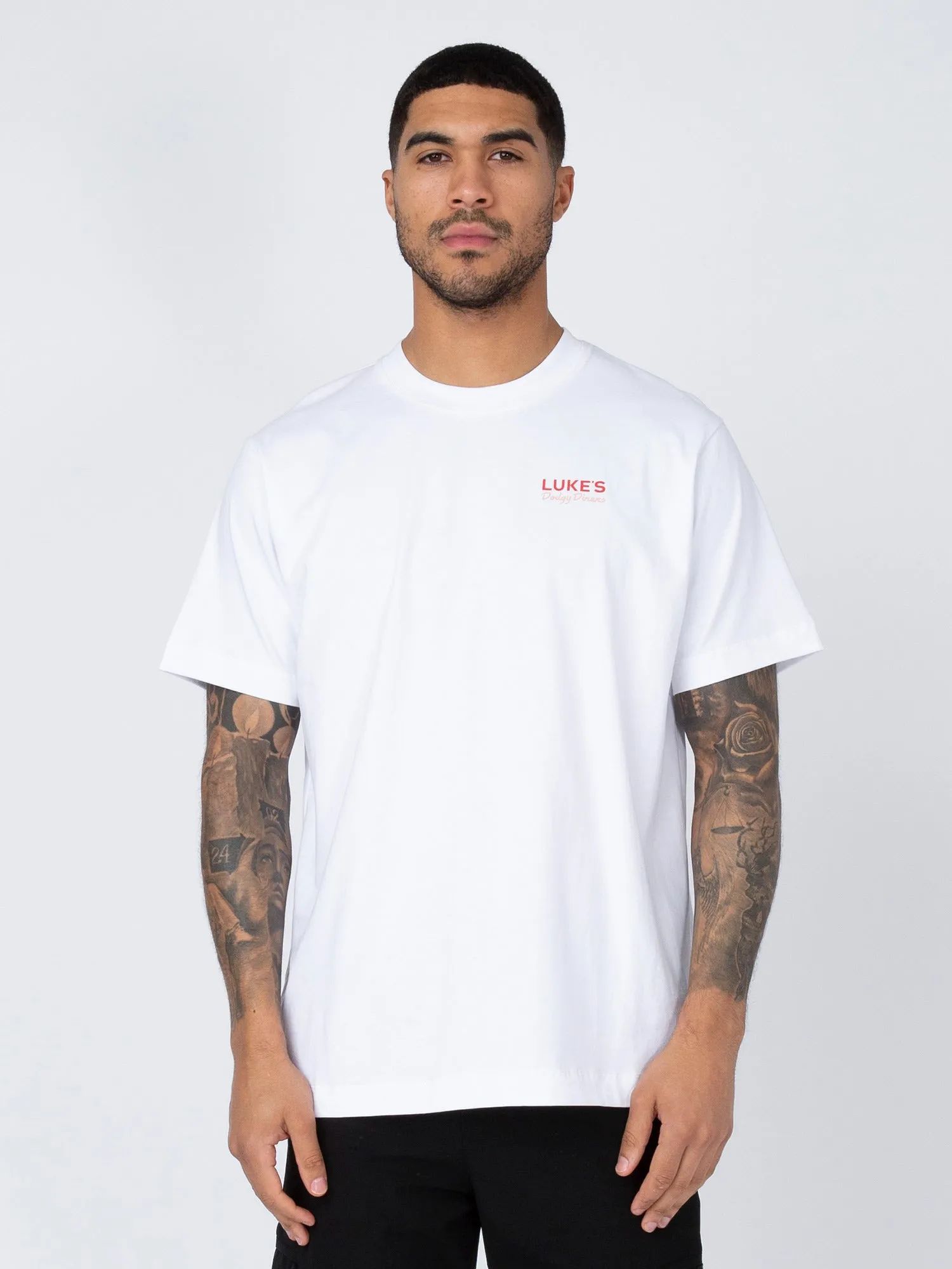 DODGY DINERS JELLIED EELS PRINTED T-SHIRT sold by Luke 1977 product image thumbnail 4