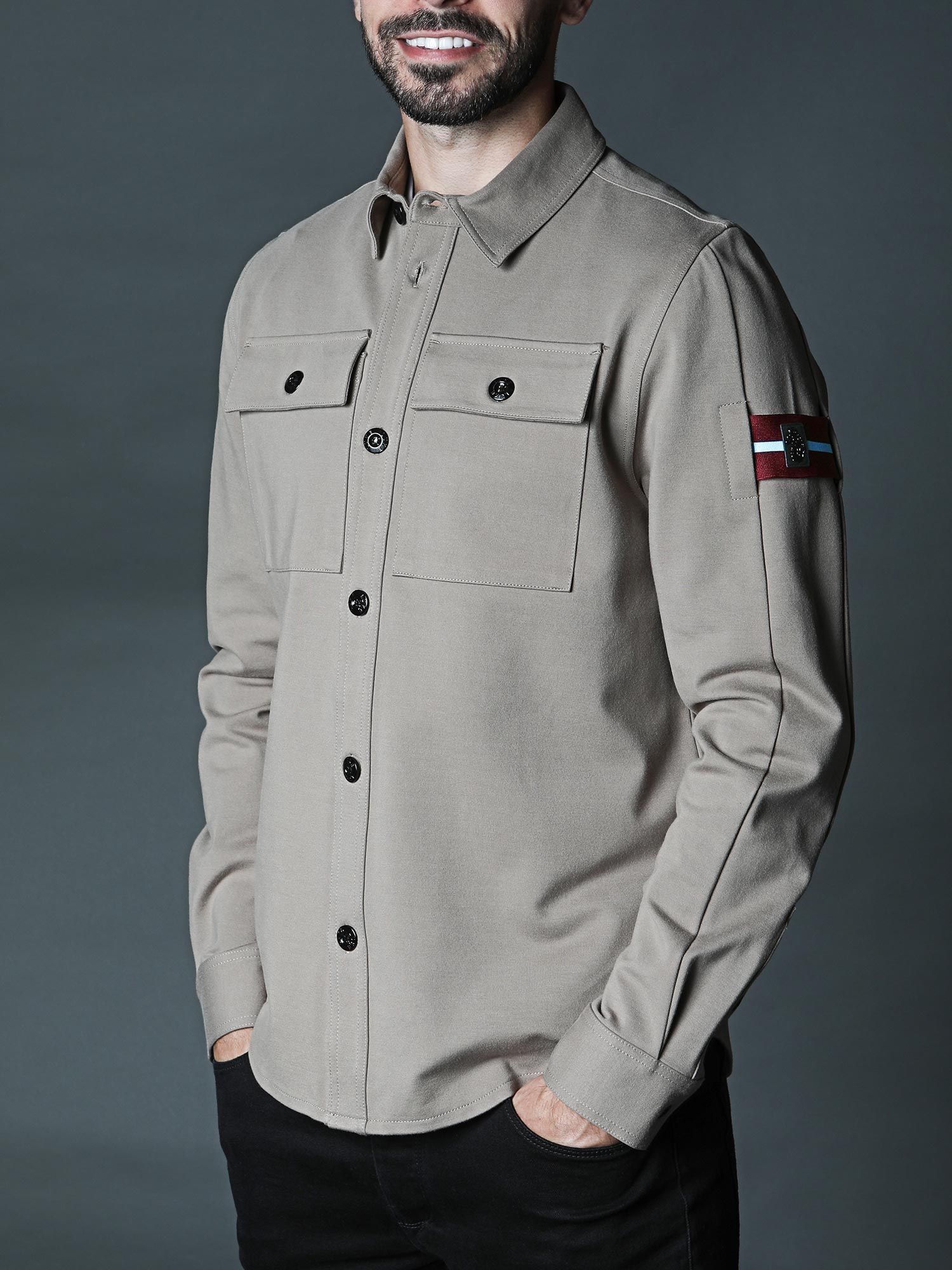NEWTOWN REGULAR FIT OVERSHIRT sold by Luke 1977 product image thumbnail 2